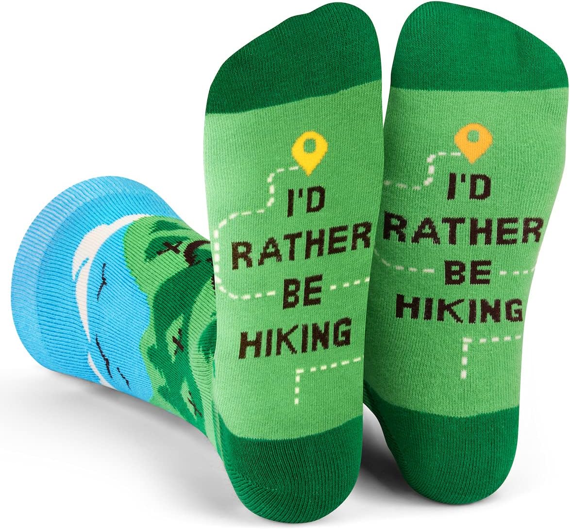 I'd Rather Be Funny Socks - Unisex Gifts for Outdoors