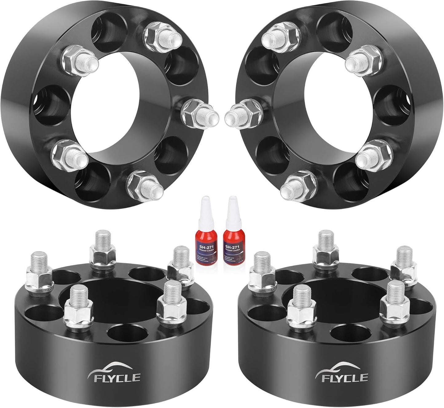 FLYCLE 2 inch Wheel Spacers for Wrangler Ranger Explorer Mustang