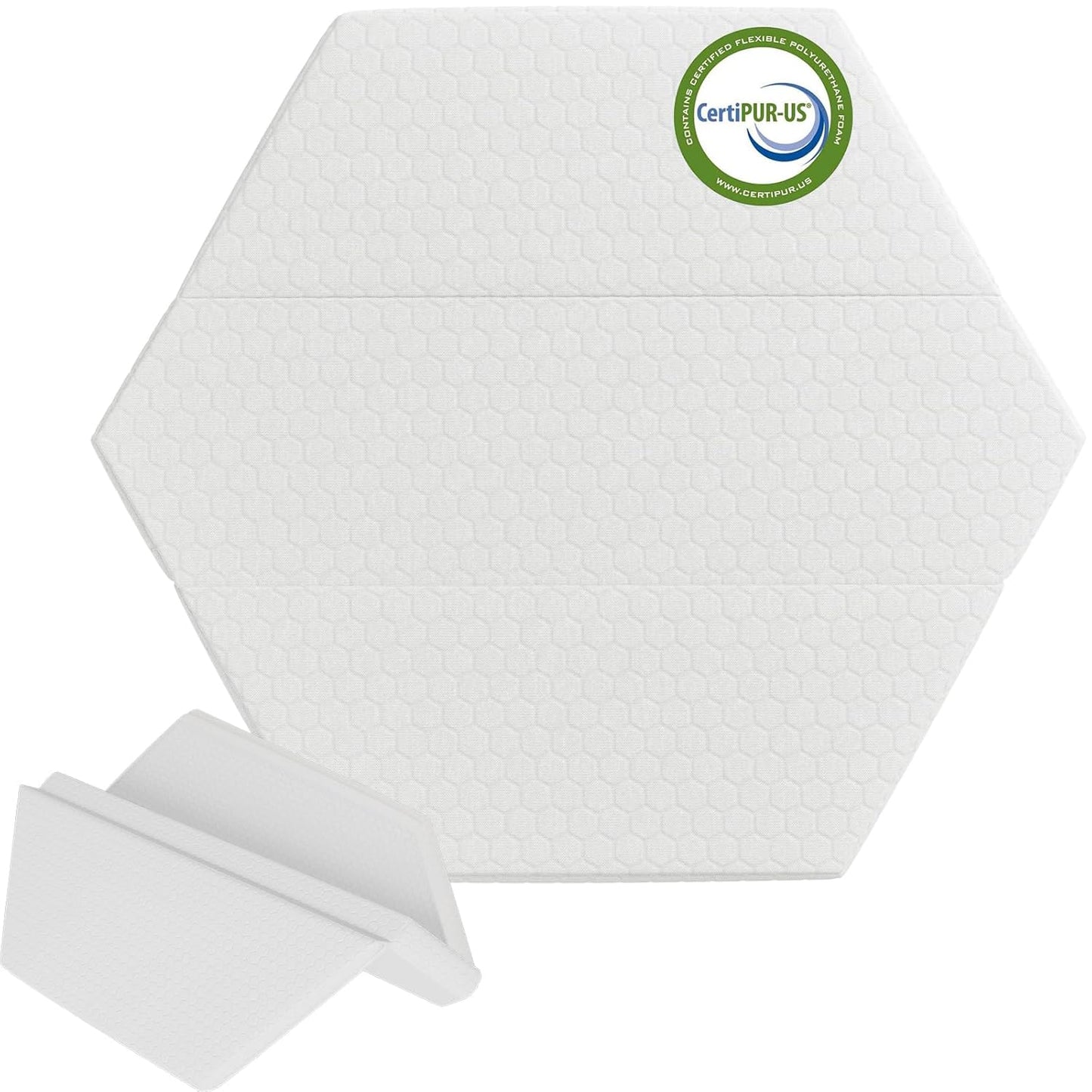 YENING Thick Hexagon Playpen Mat - Waterproof Pad for Baby Play Yard