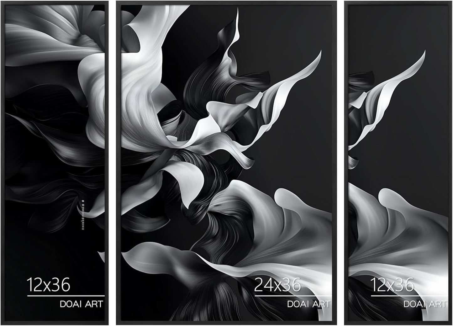 24x36 and 12x36 Poster Frames with HD Plexiglass for Art