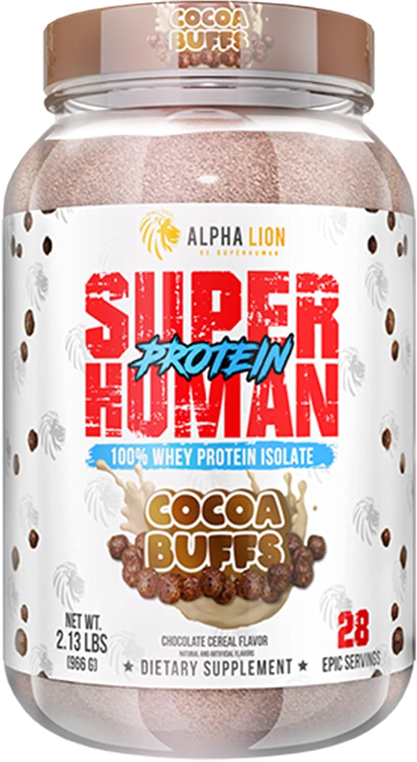 Superhuman Whey Protein Powder for Muscle Recovery & Growth