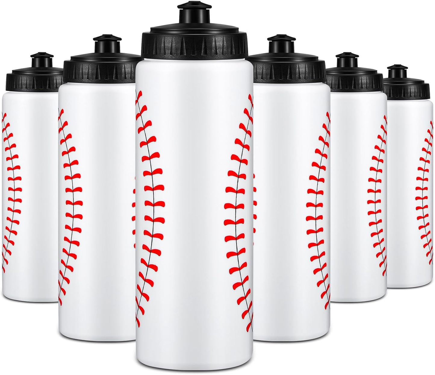 Yaomiao Baseball Water Bottle Bulk 20 oz for Sports Lovers