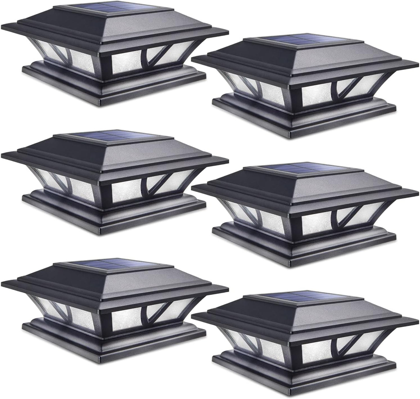SIEDiNLAR Solar Post Lights Outdoor for 4x4 5x5 6x6 Posts