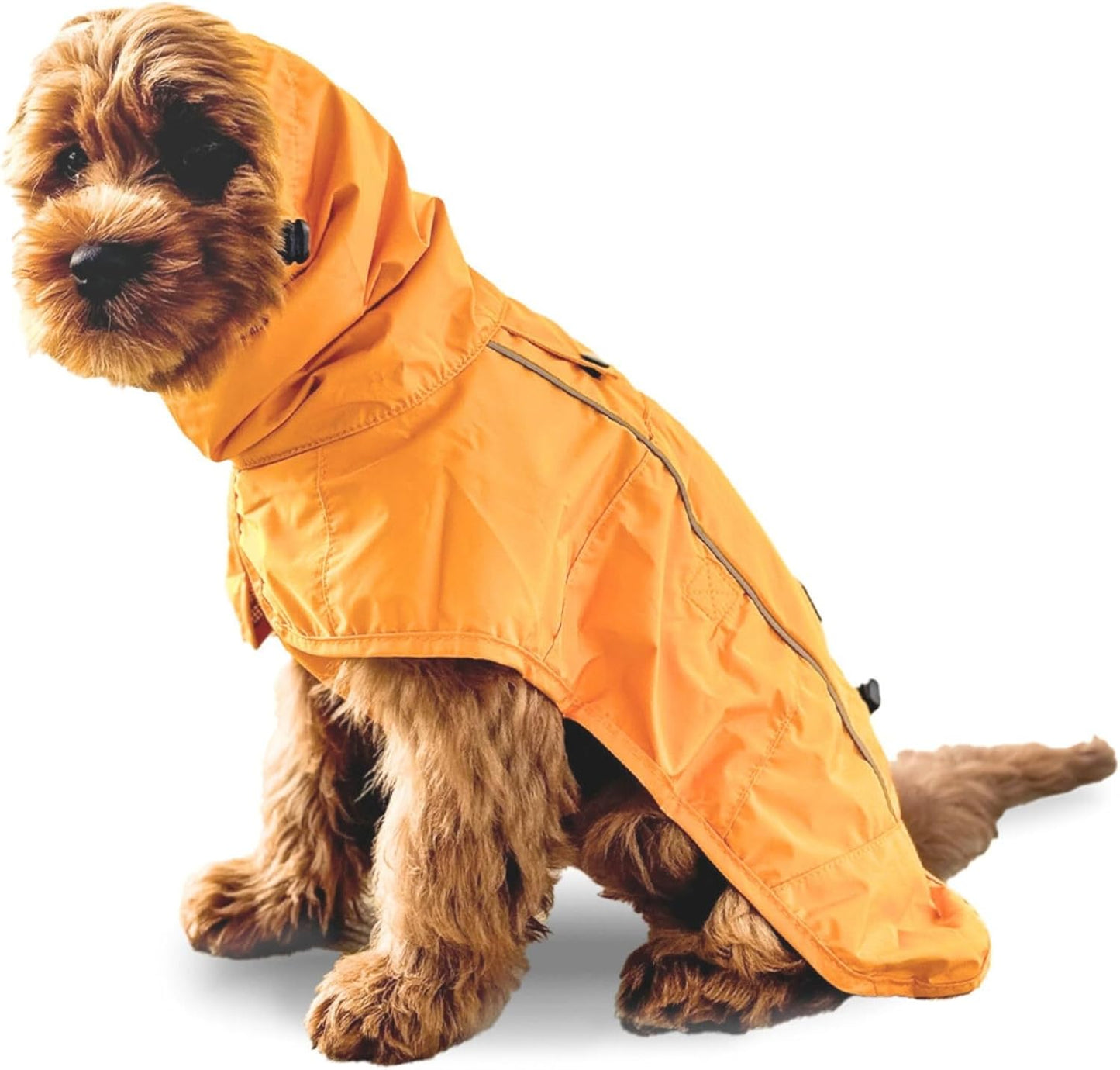 Spark Paws Dog Raincoat for All Sizes - Waterproof and Windproof