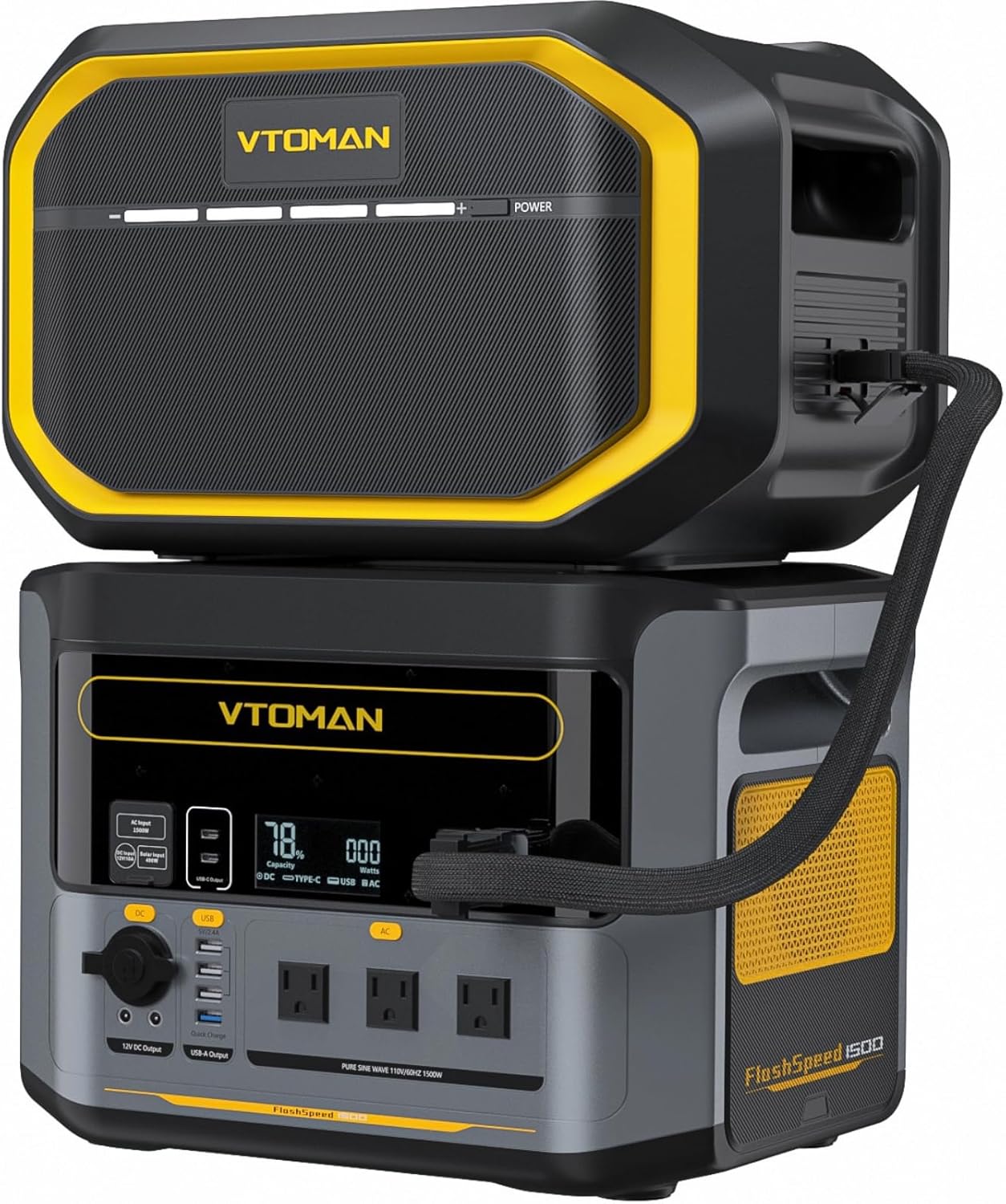 VTOMAN FlashSpeed 1500 Portable Power Station for Camping