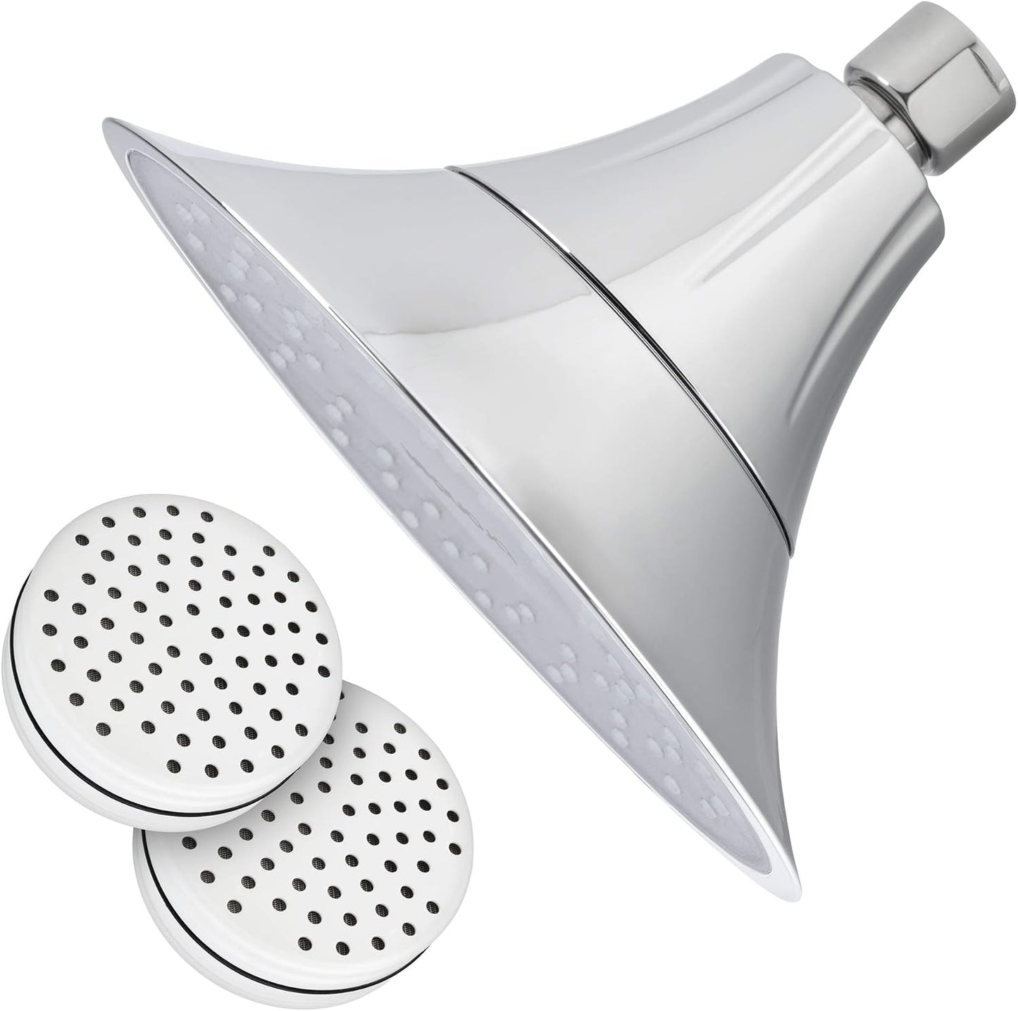 VivaSpring Filtered Shower Head with Wide Rain Spray for Health