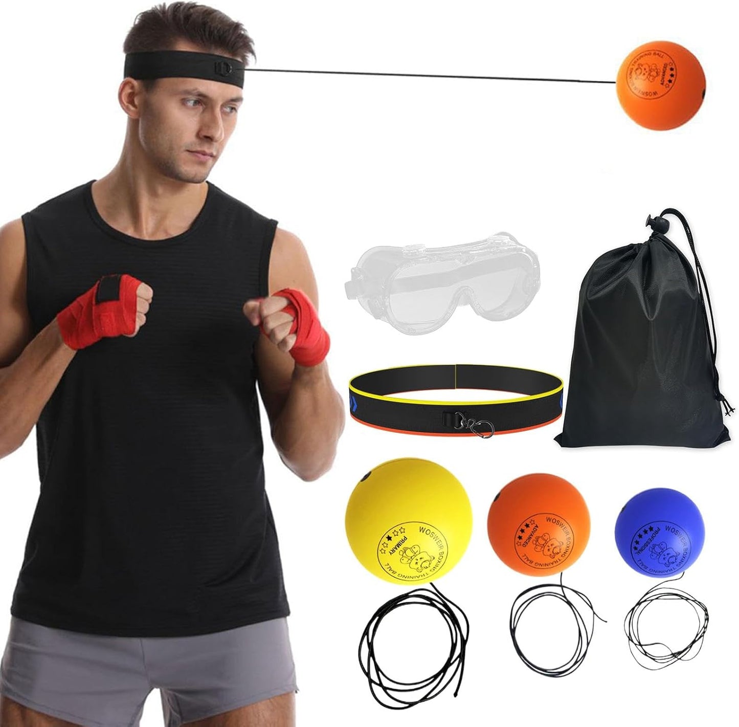 Speed Reflex Boxing Set - Improve Coordination!