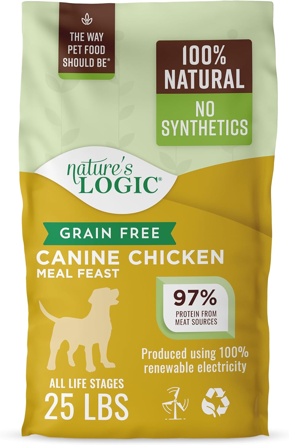 Nature's Logic Grain-Free Dry Dog Food for Healthy Digestion