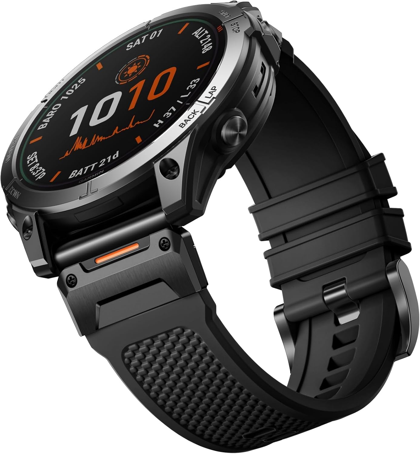Bandletic 26mm Silicone Band for Garmin Fenix 5X - Easy-Fit & Rugged!