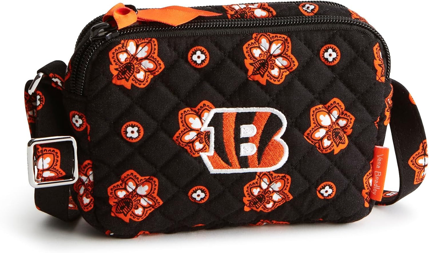 Vera Bradley Women's Cotton NFL Small Stadium Crossbody Bag