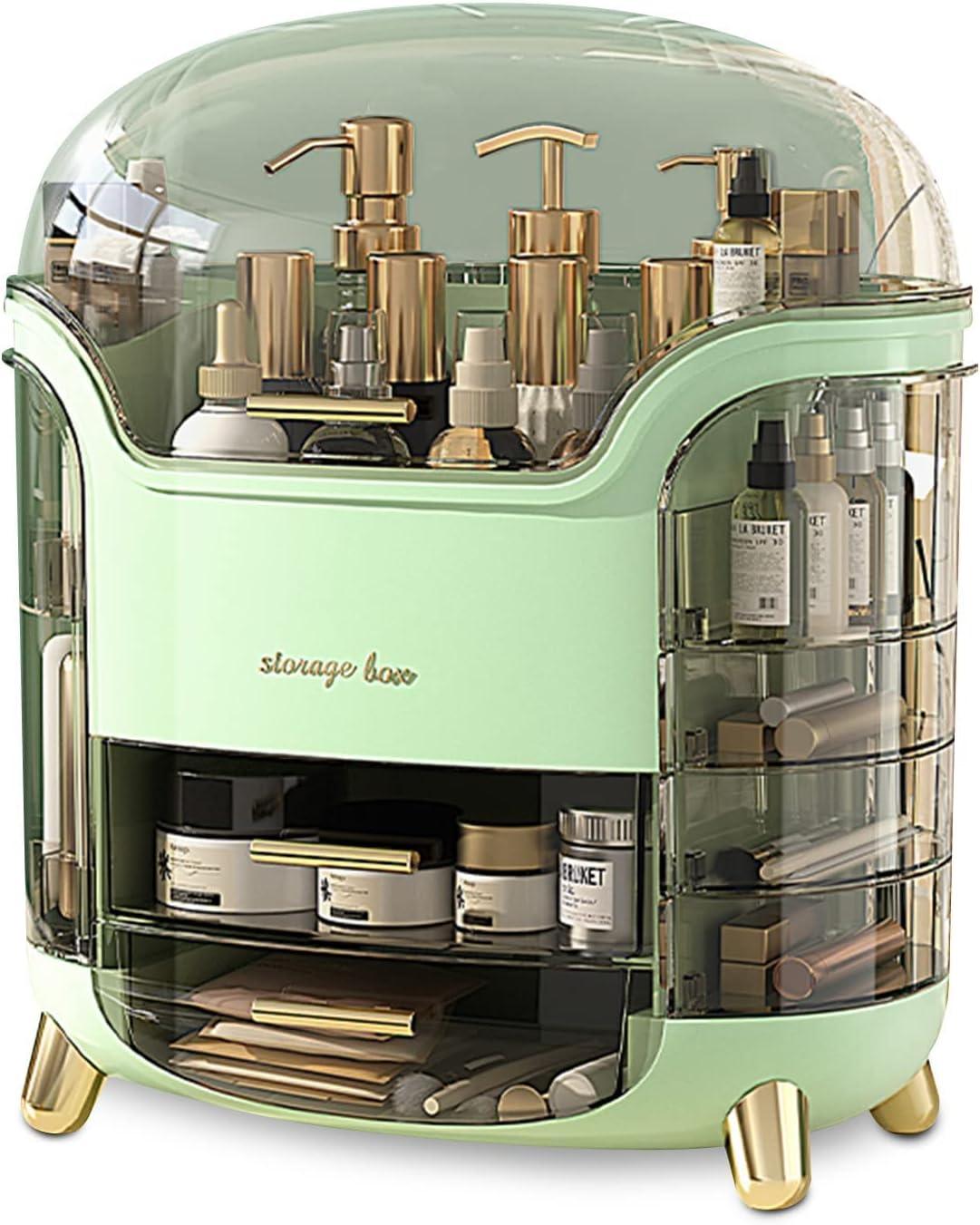 Upgrade Large Makeup Organizer for Easy Visibility and Storage