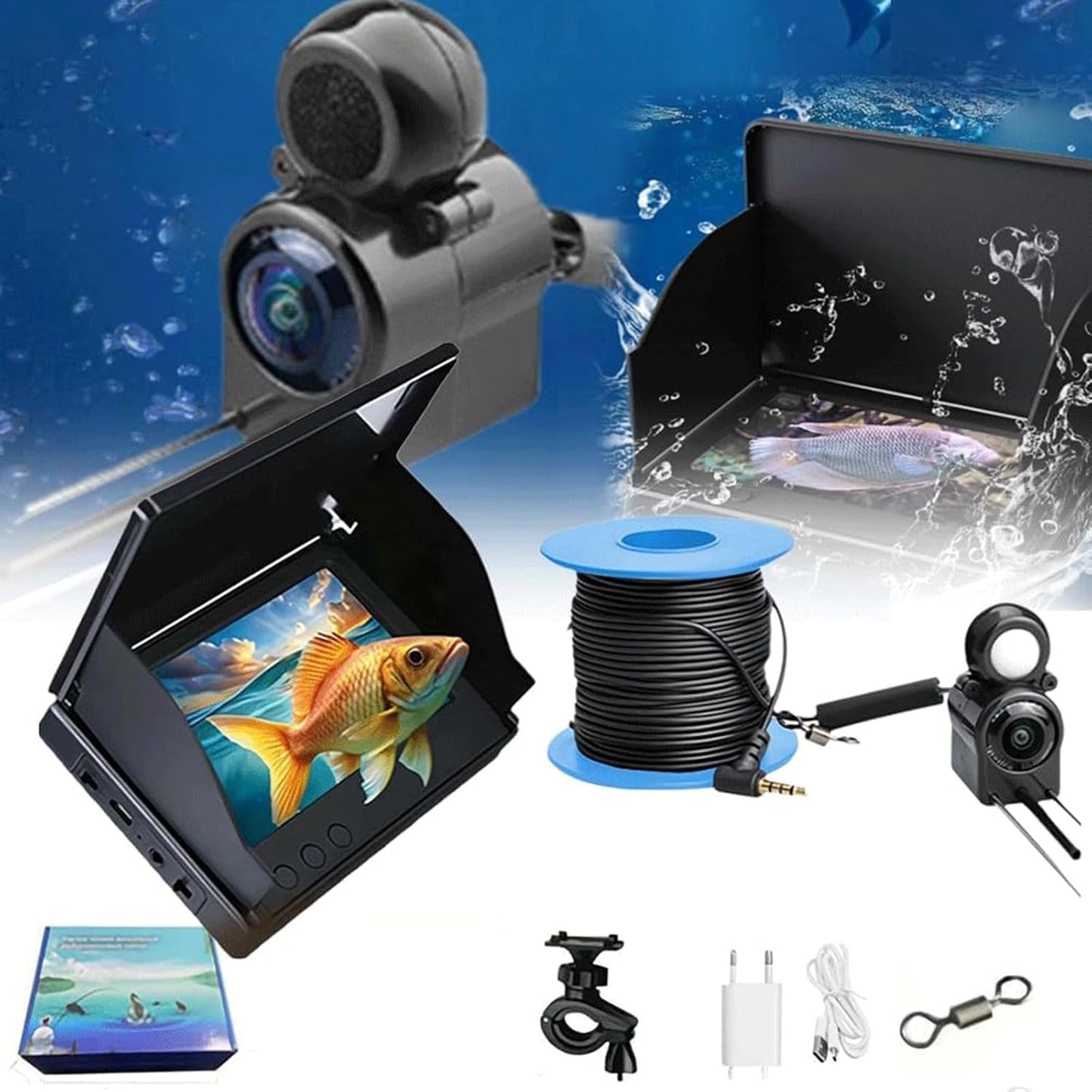 Night Vision Fish Finder Camera - See More, Catch More!