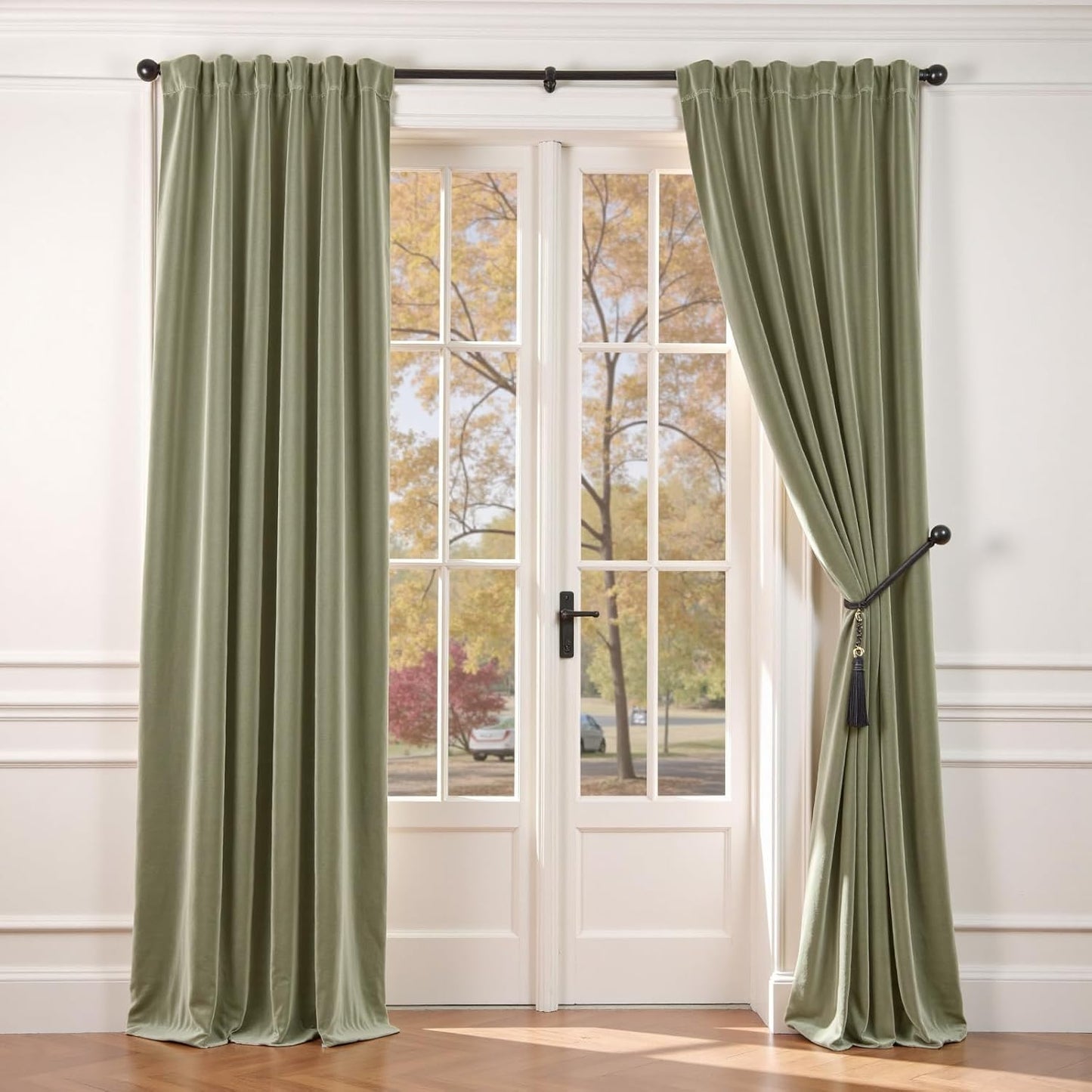 Lazzzy Blackout Velvet Curtains for Elegant Home Decor