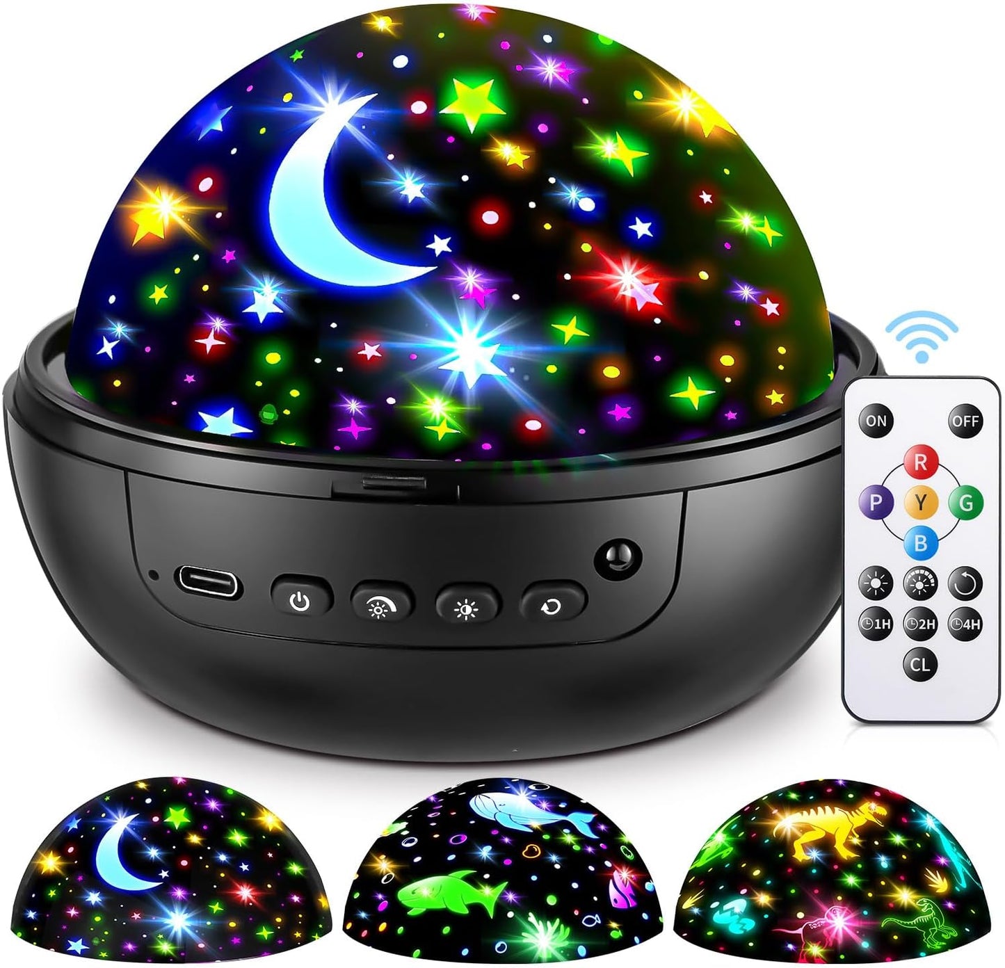 COOLNIGHT 360 Silent Star Ceiling Projector