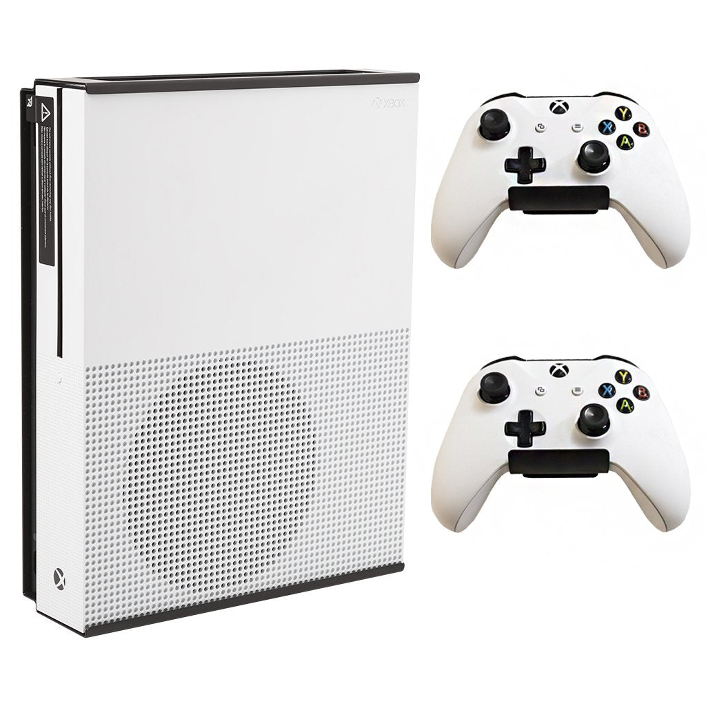 HIDEit Mounts X1S Black Bundle for Xbox One S and Controllers
