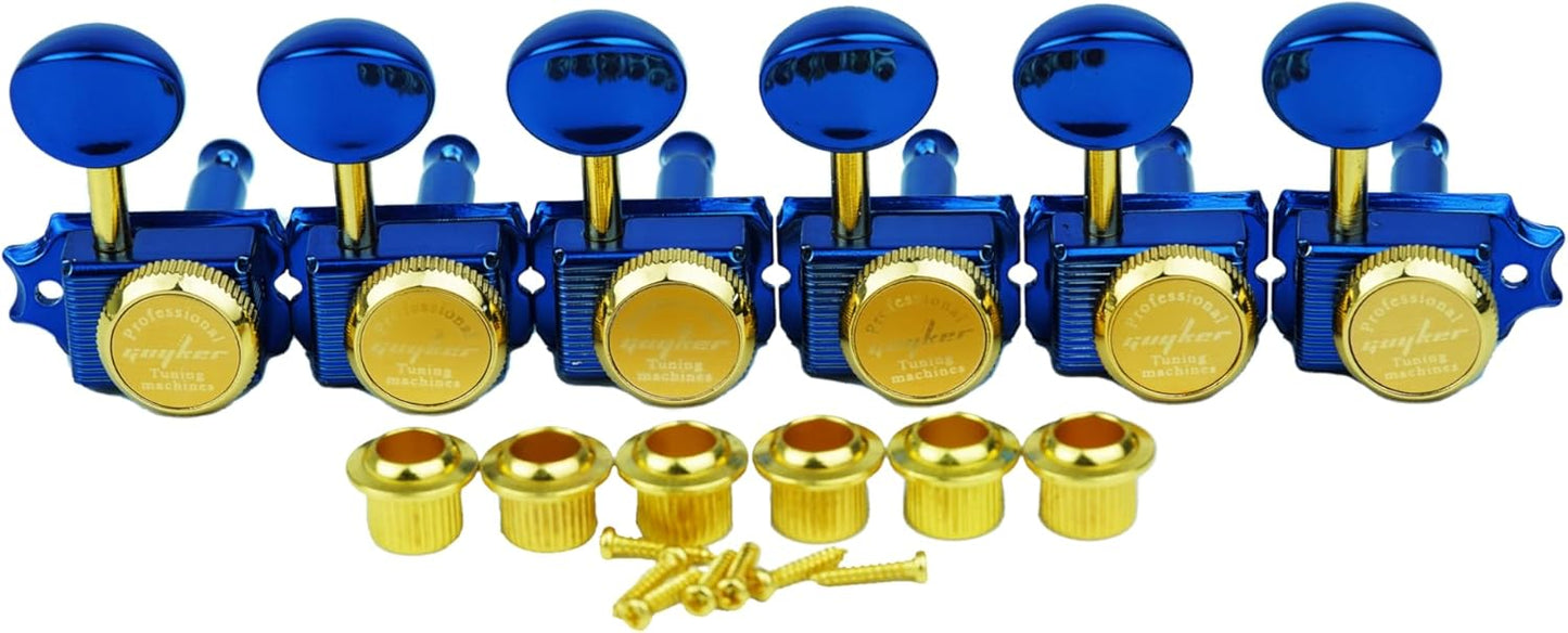 Guyker 6 Inline Vintage Guitar Lock String Tuners for ST TL