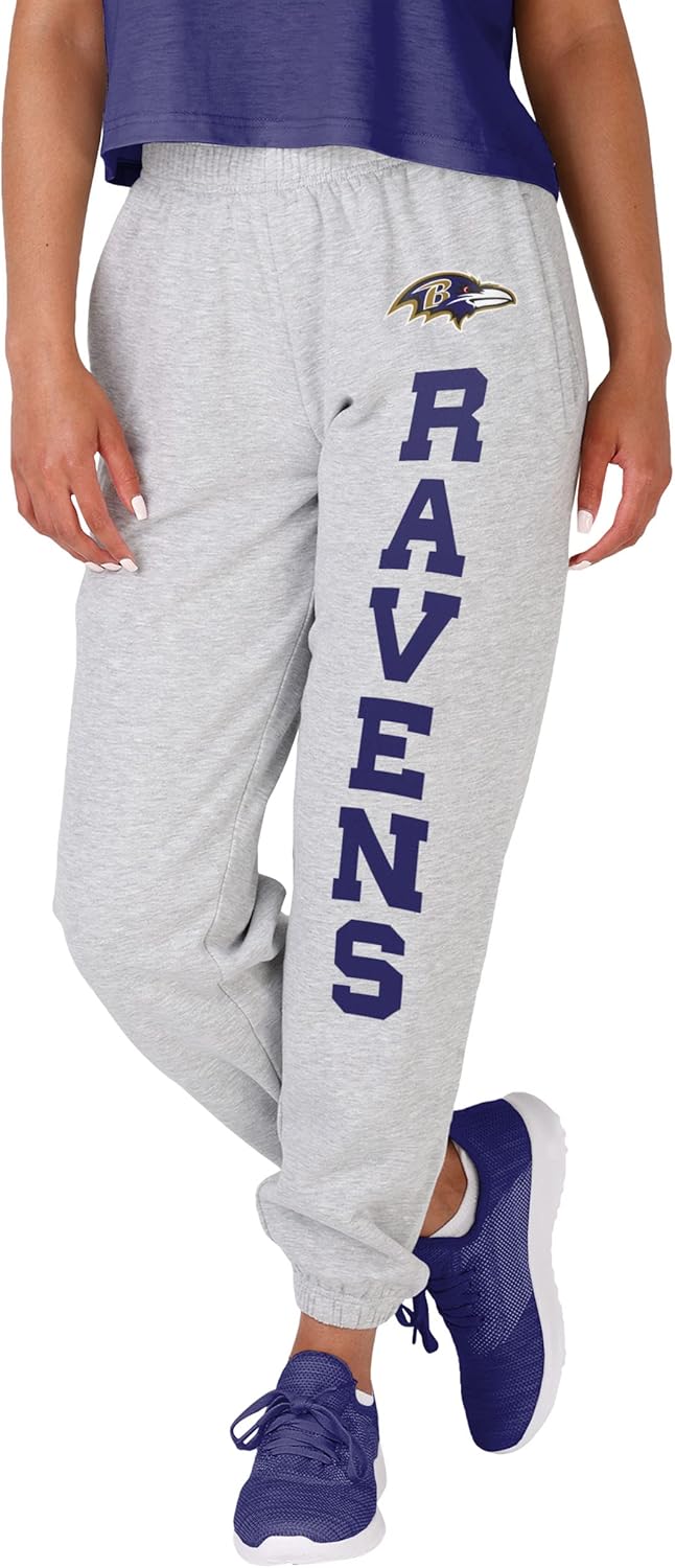 FOCO Women's NFL Team Logo Gear Fashion Sweatpants for Fans