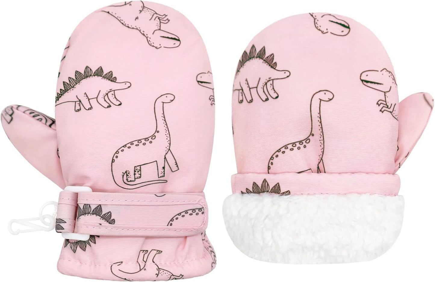 Olreco Waterproof Toddler Snow Gloves - Cozy & Dry Hands!