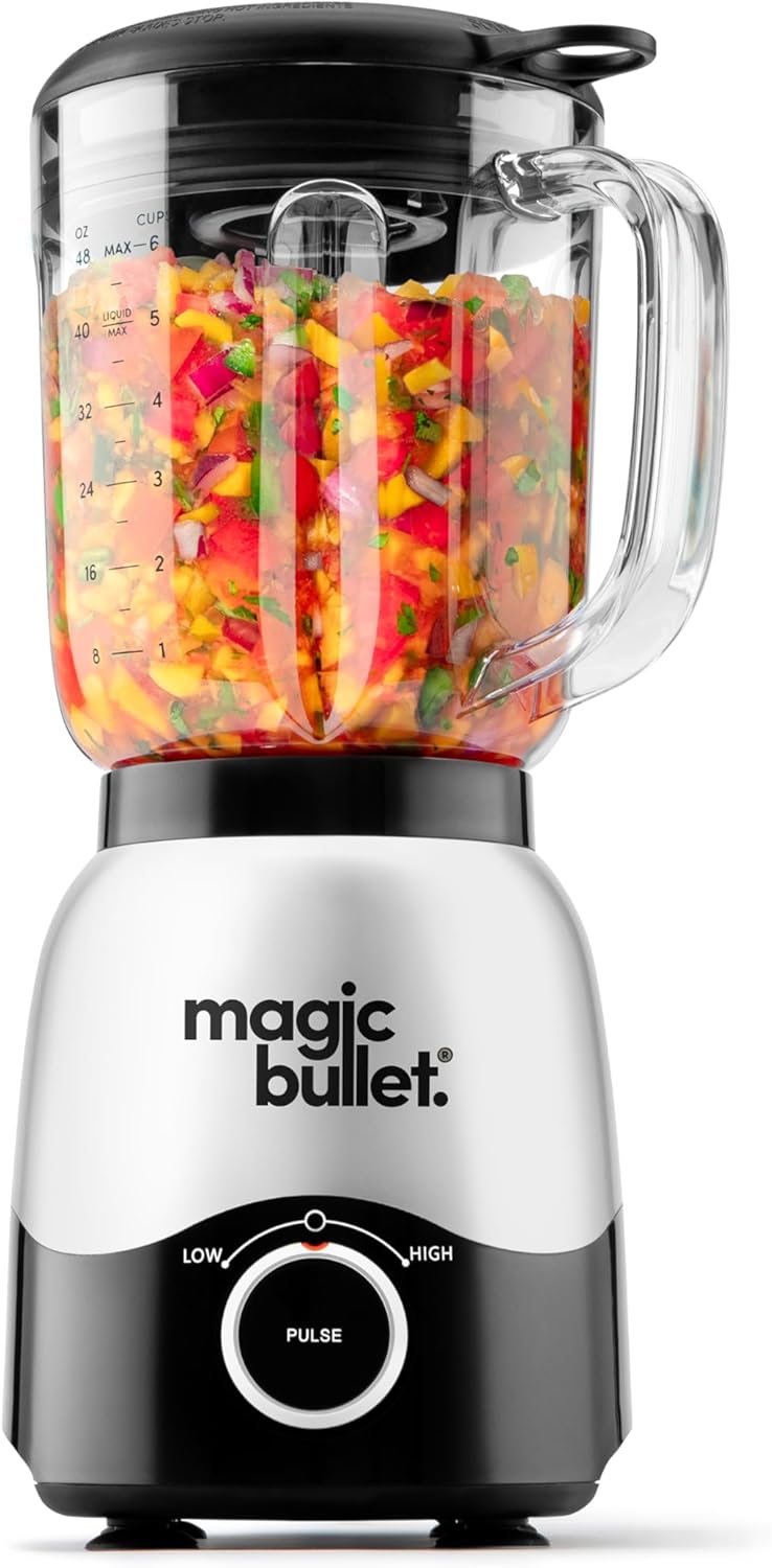 Magic Bullet Blender: 48oz Pitcher, Easy Speed Control