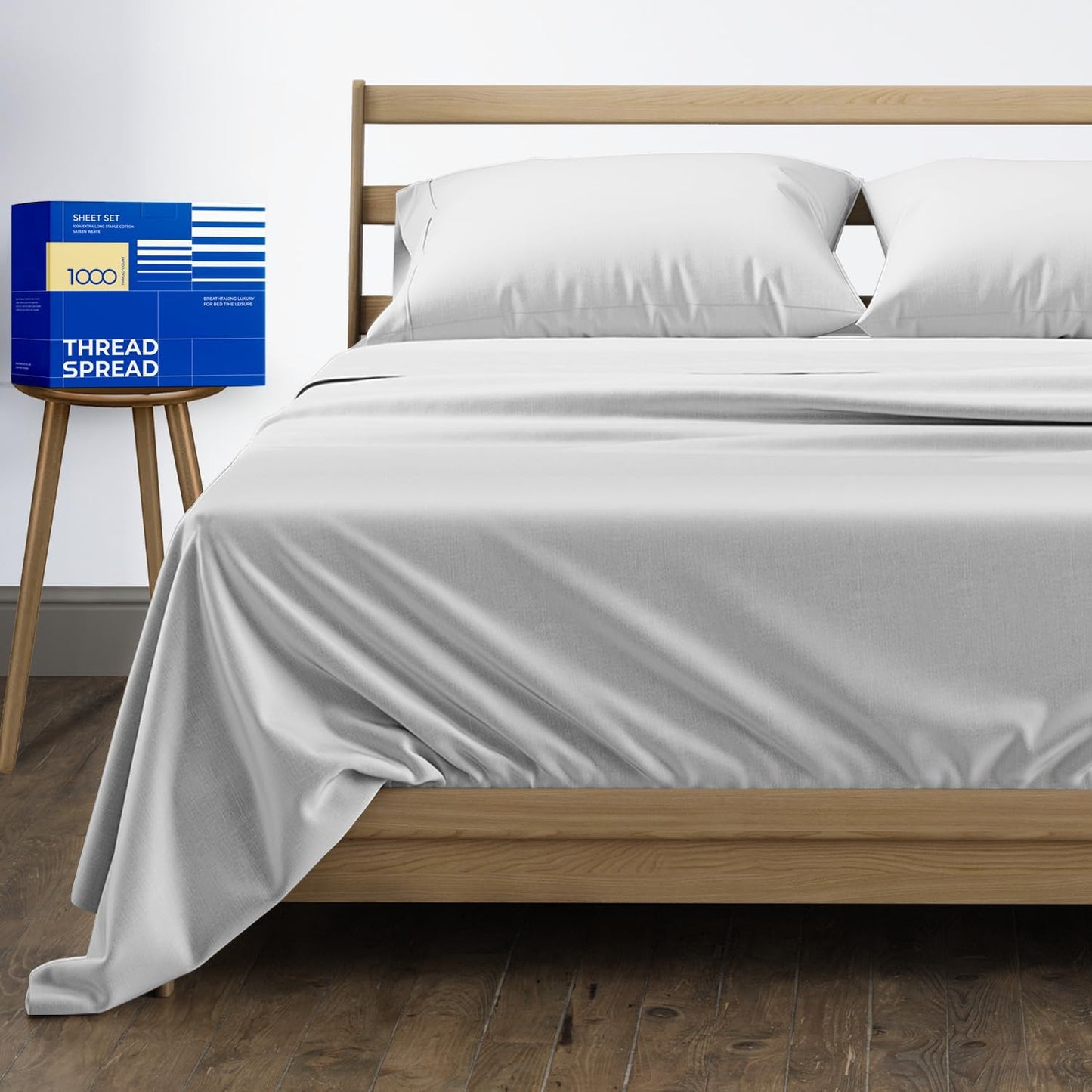 Luxurious Egyptian Cotton King Size Sheets Set - 1000 TC
