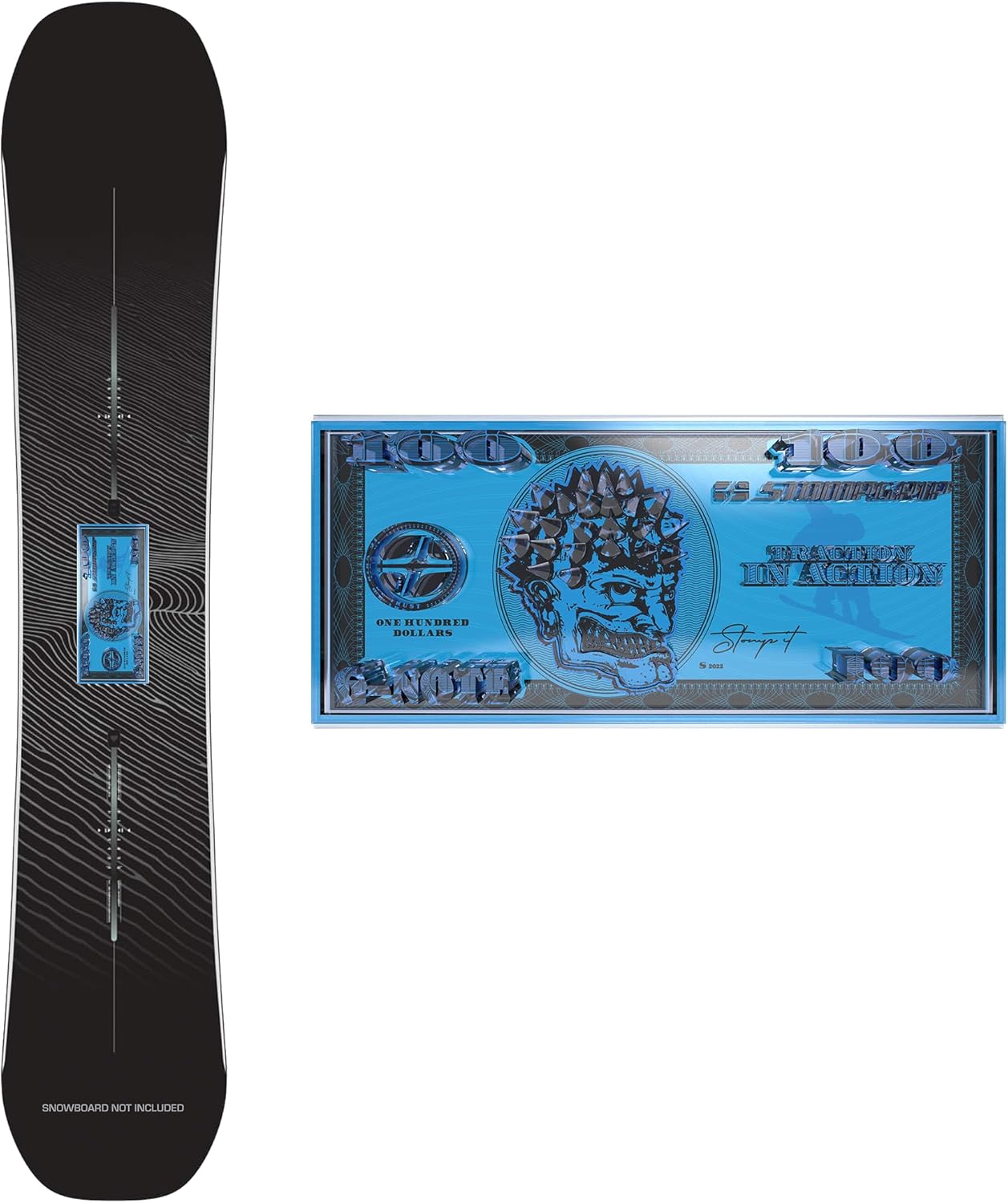 Enhanced Grip with Stompgrip Snowboard Pad