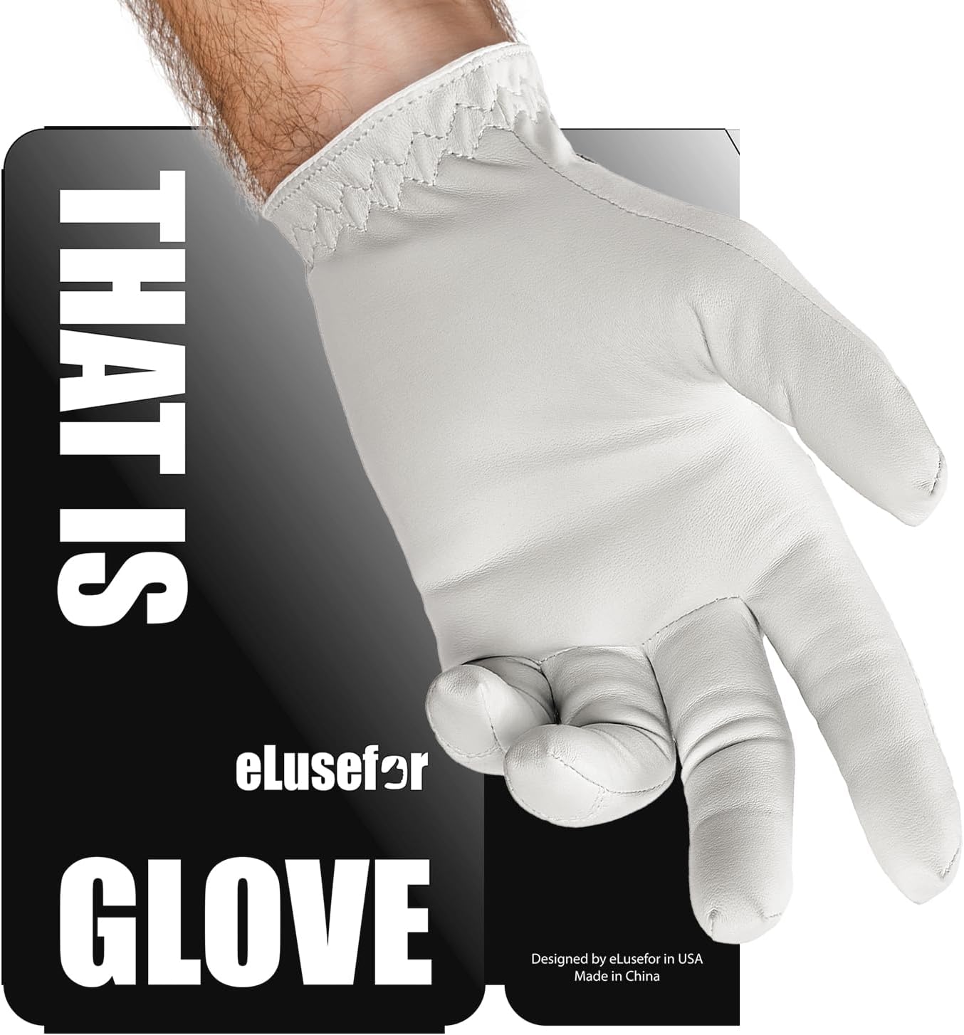 Enhanced Grip Golf Glove by eLusefor