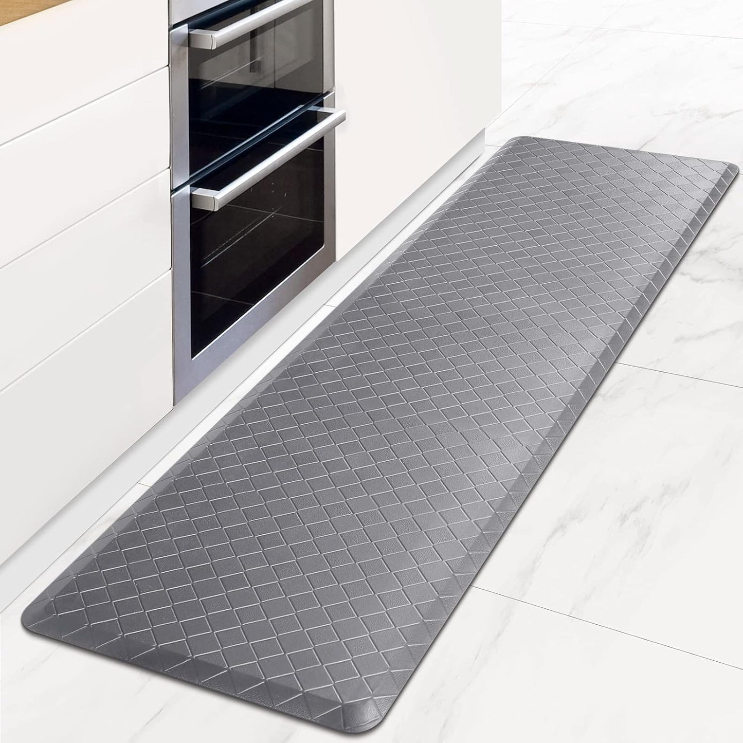 Cushioned Anti-Fatigue Kitchen Mat for Comfort and Safety