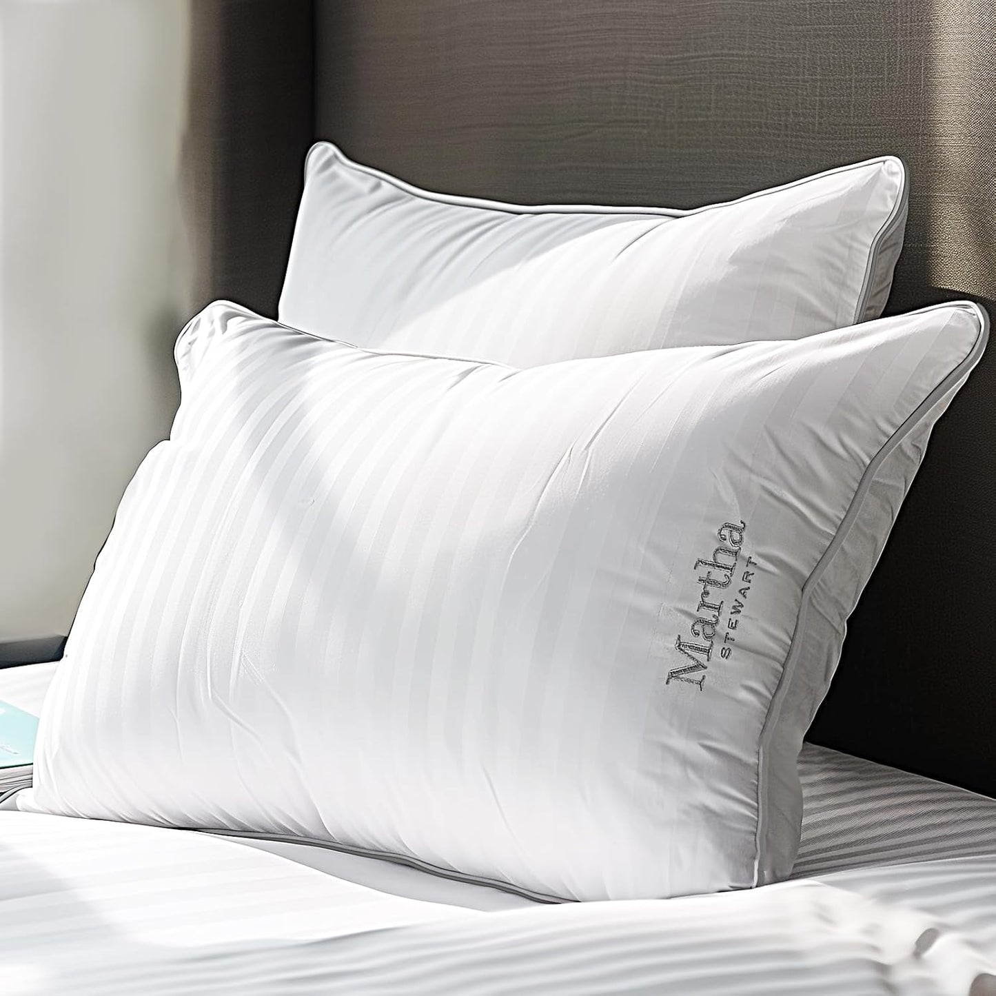 Martha Stewart Hotel Collection King Size Pillow Set for Comfort