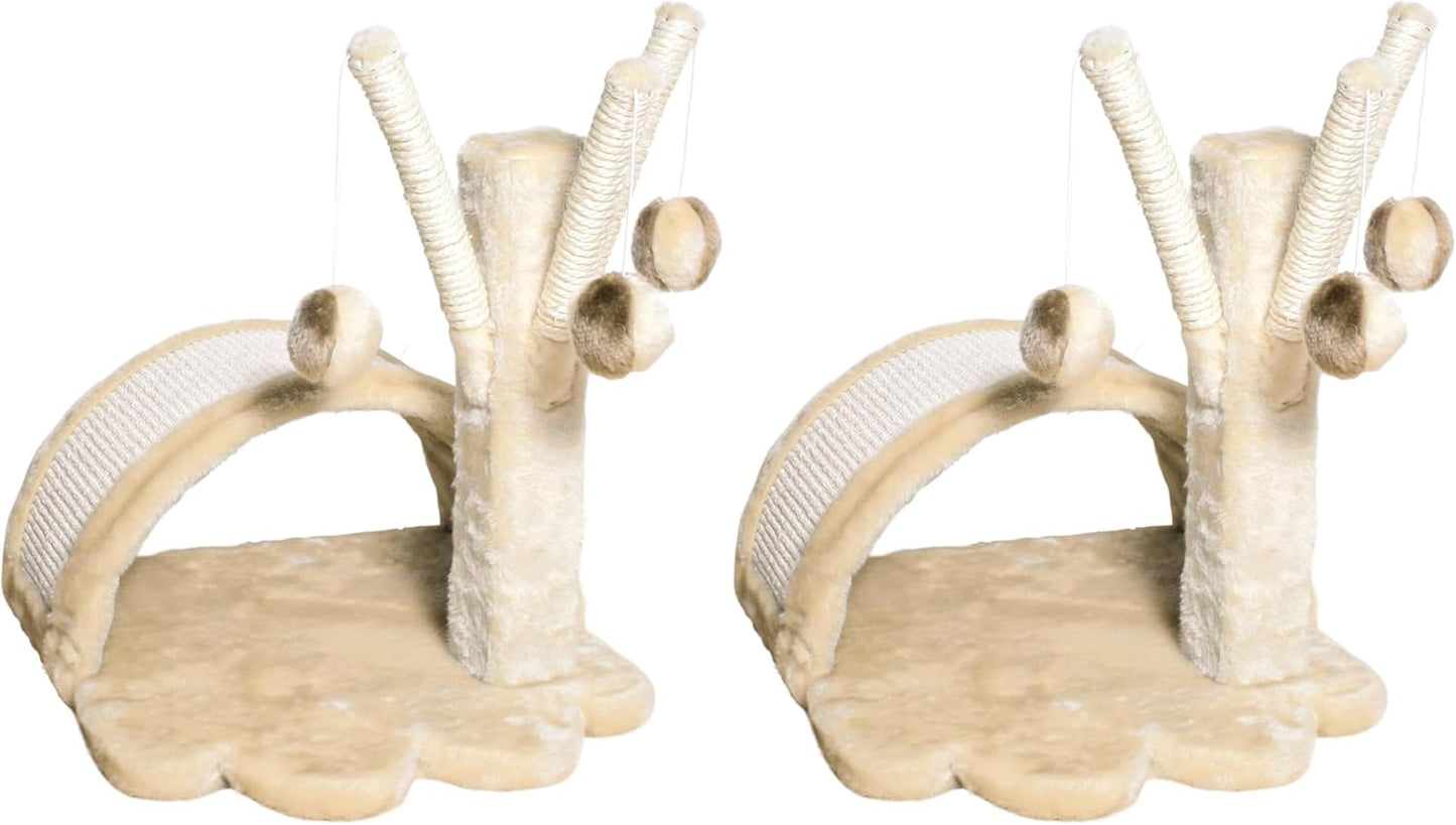 TRIXIE Tavira Cat Tree for Kittens with Soft Plush Surfaces