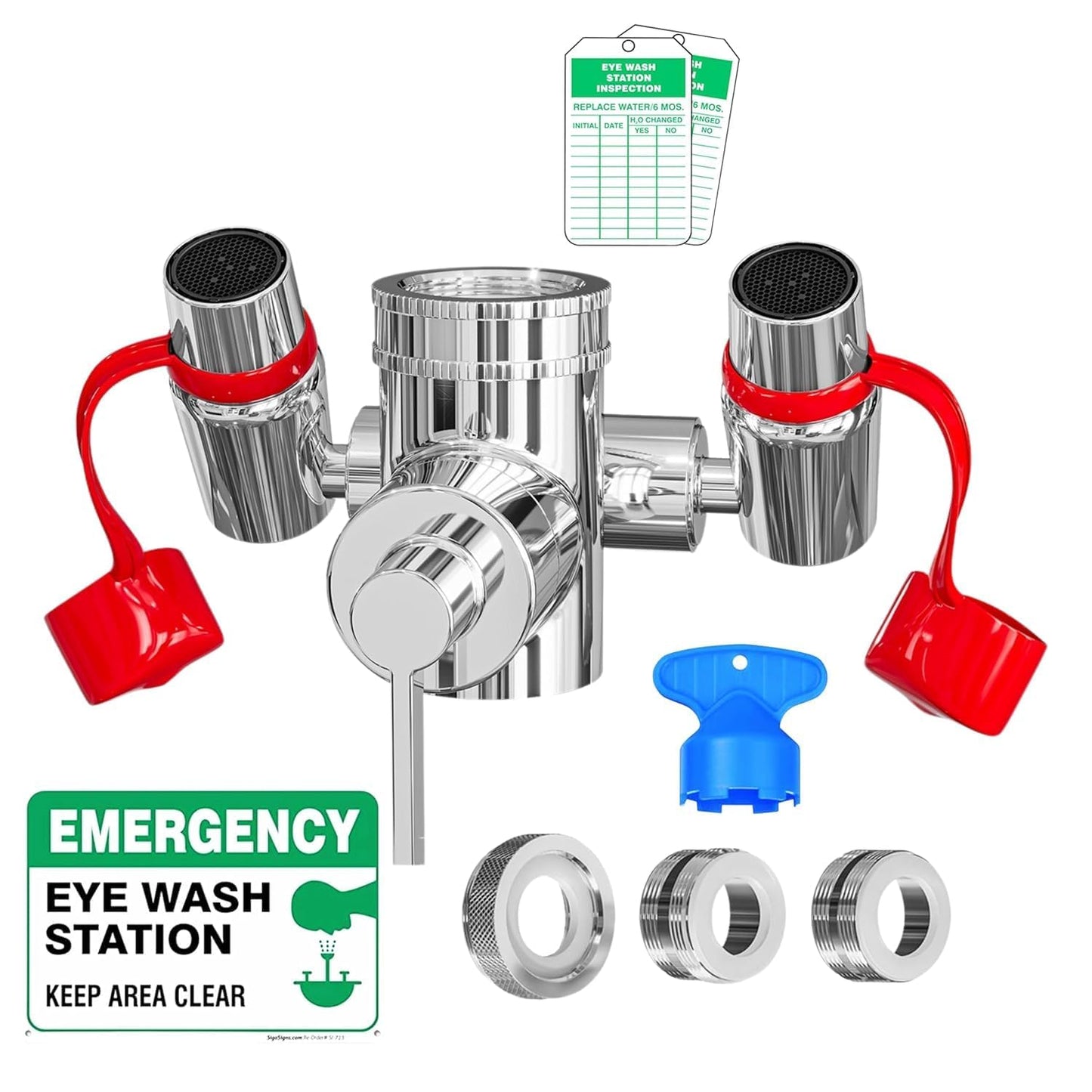 TidyFriend Eye Wash Kit - Emergency Eye Wash Station Setup