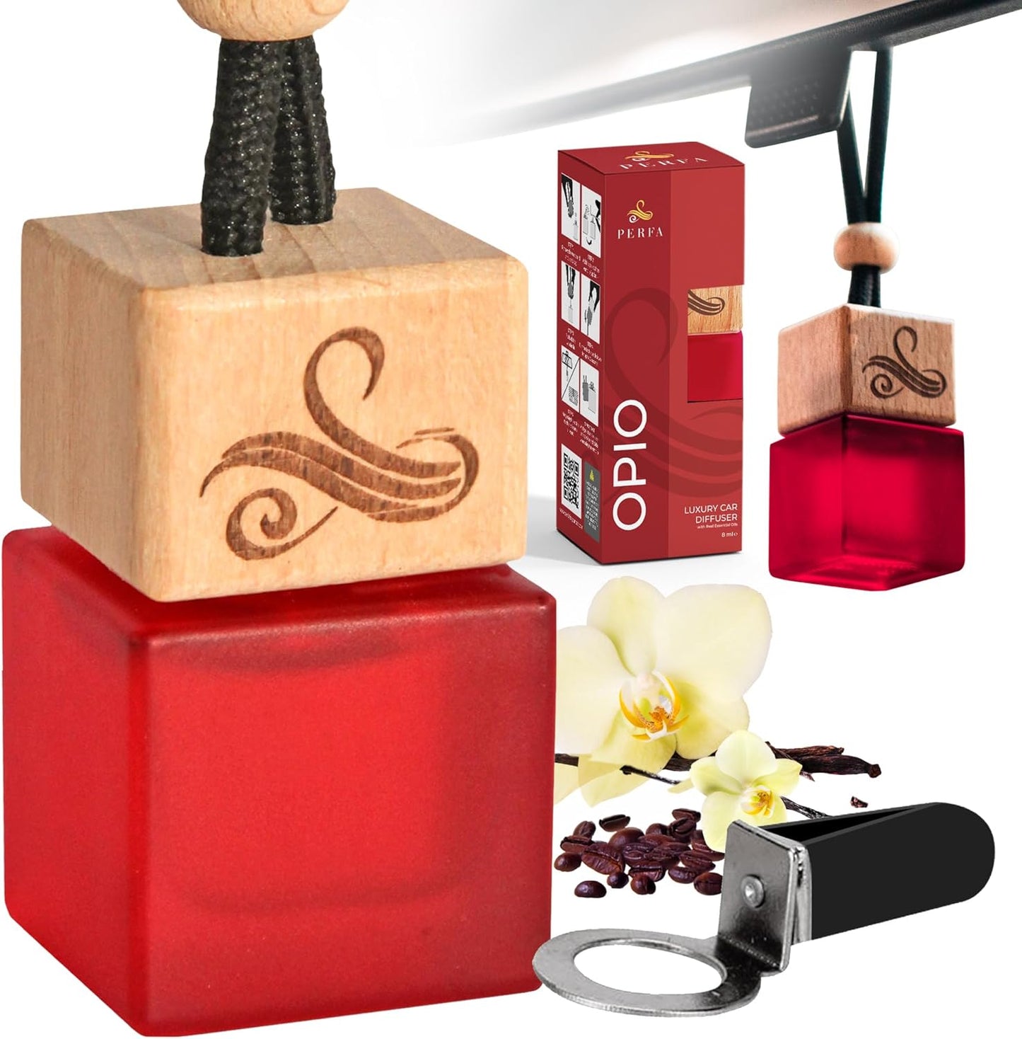 Opio Perfume Vent Clip Air Freshener