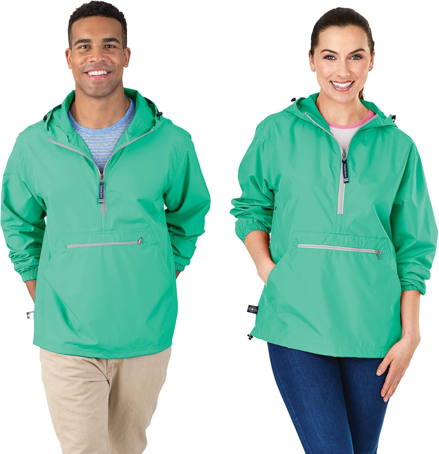 Pack-n-go Wind & Water-resistant Pullover for All Seasons