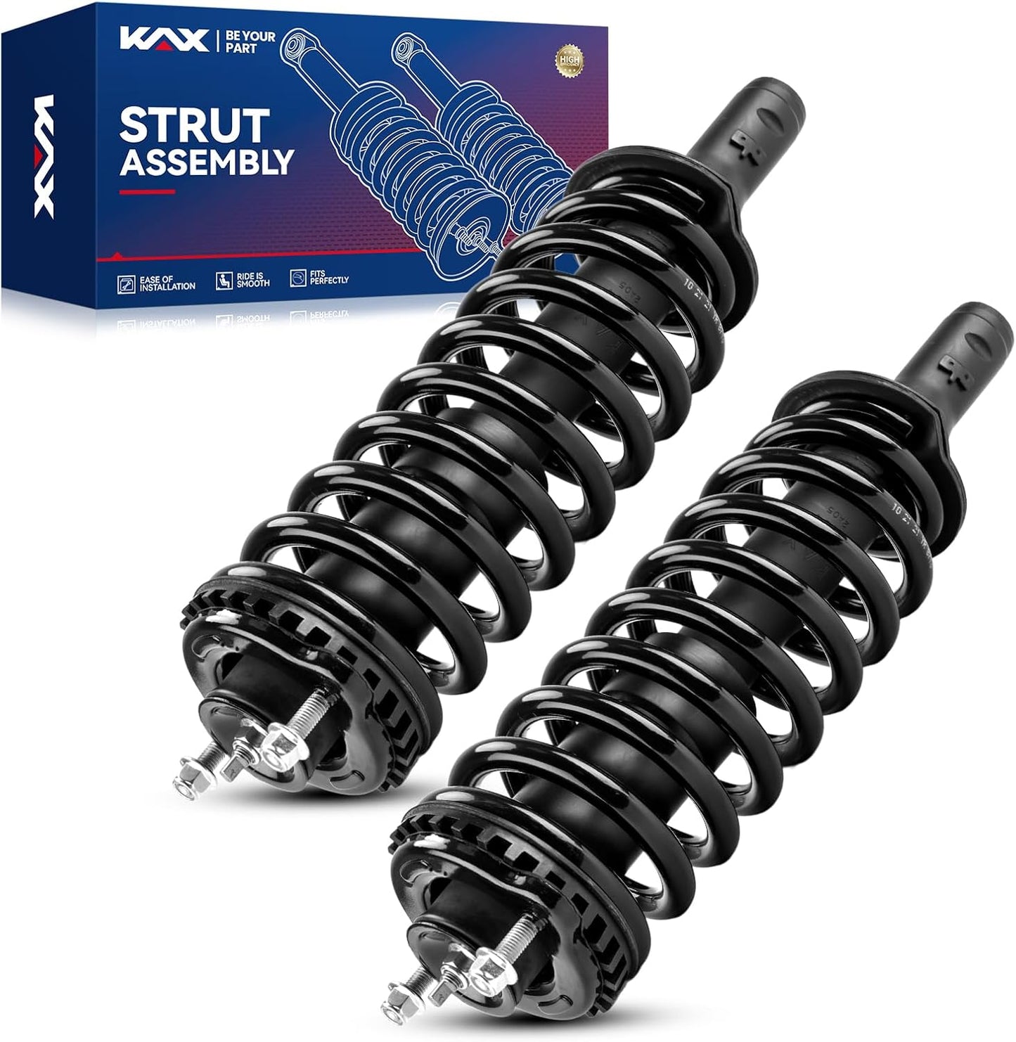 KAX Front Struts for Trailblazer and Envoy - Complete Assembly