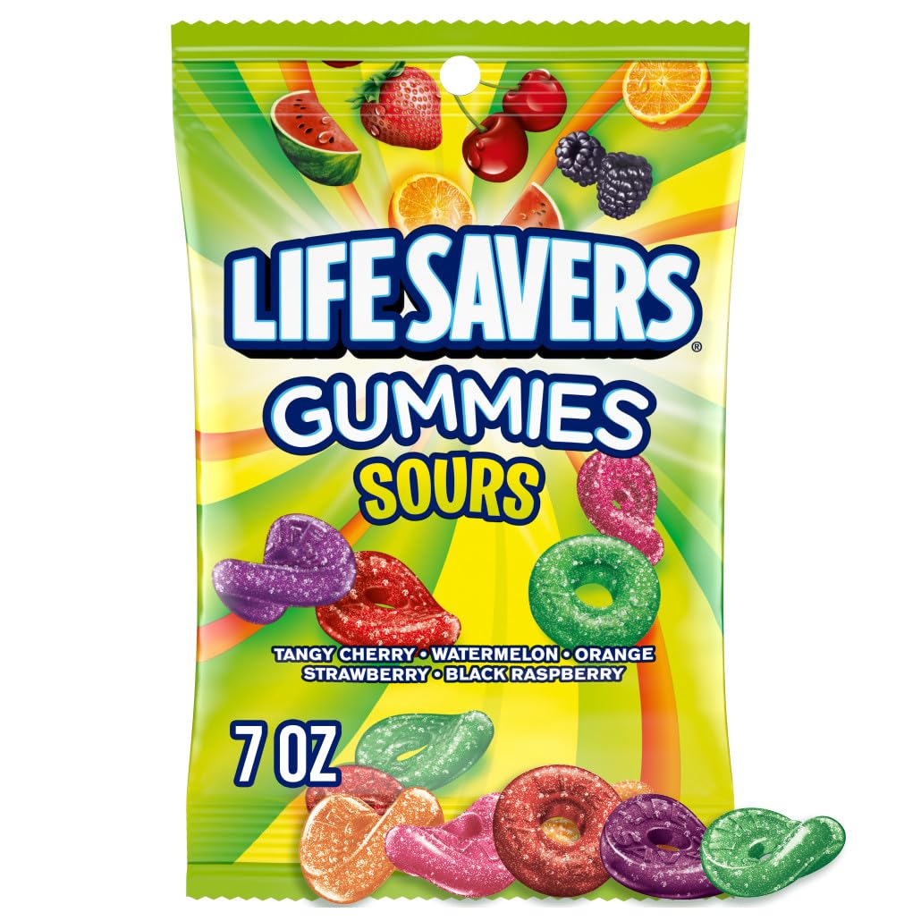 LIFE SAVERS Sour Gummy Candy Pack for All Your Sweet Cravings
