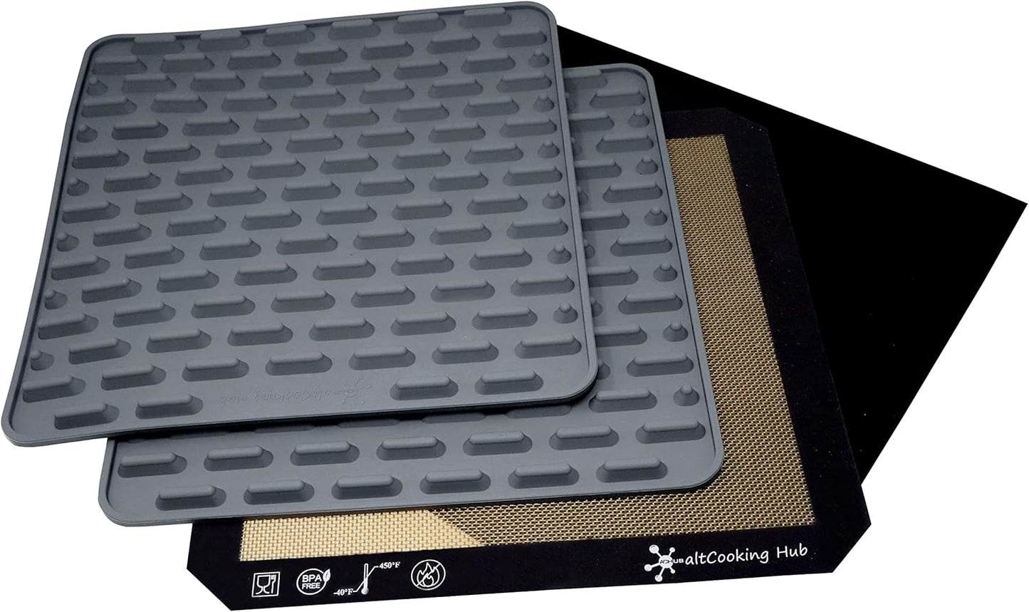3-Piece Silicone Cooking Set - Non-Stick & Food Safe