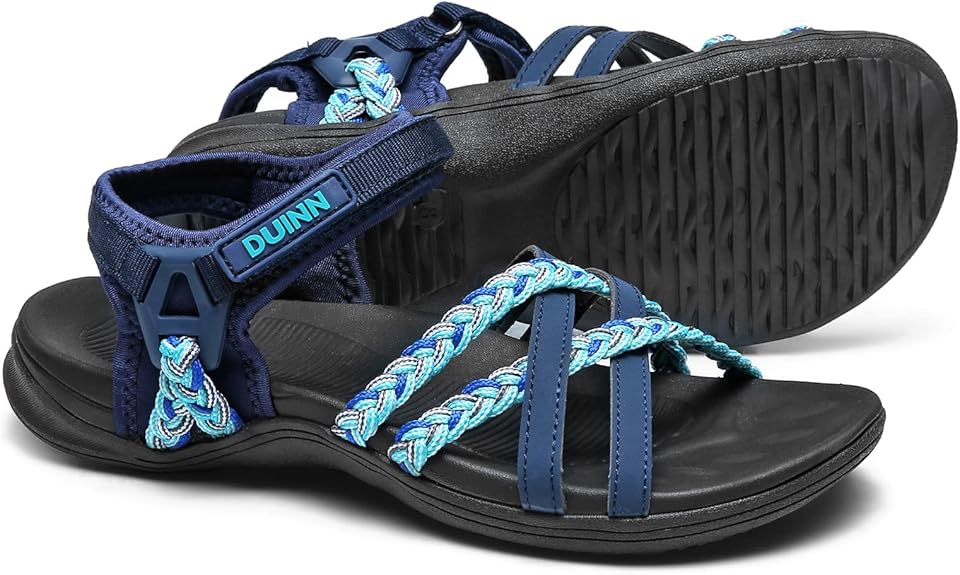 UBFEN Womens Hiking Sandal Sport Sandal with Arch Support