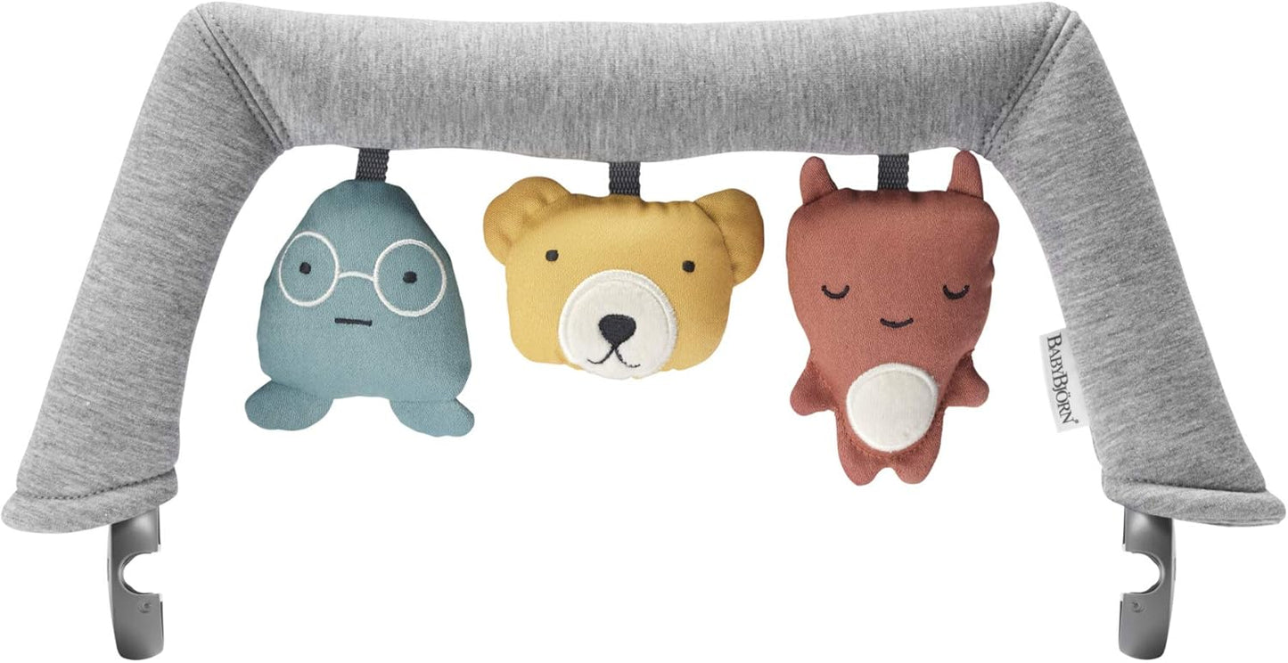 BabyBjorn Toy for Bouncer, Soft Friends - Perfect for Playtime