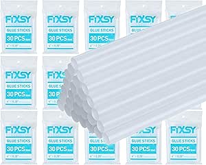 FIXSY Hot Glue Gun Sticks for Scrapbooking and Crafts