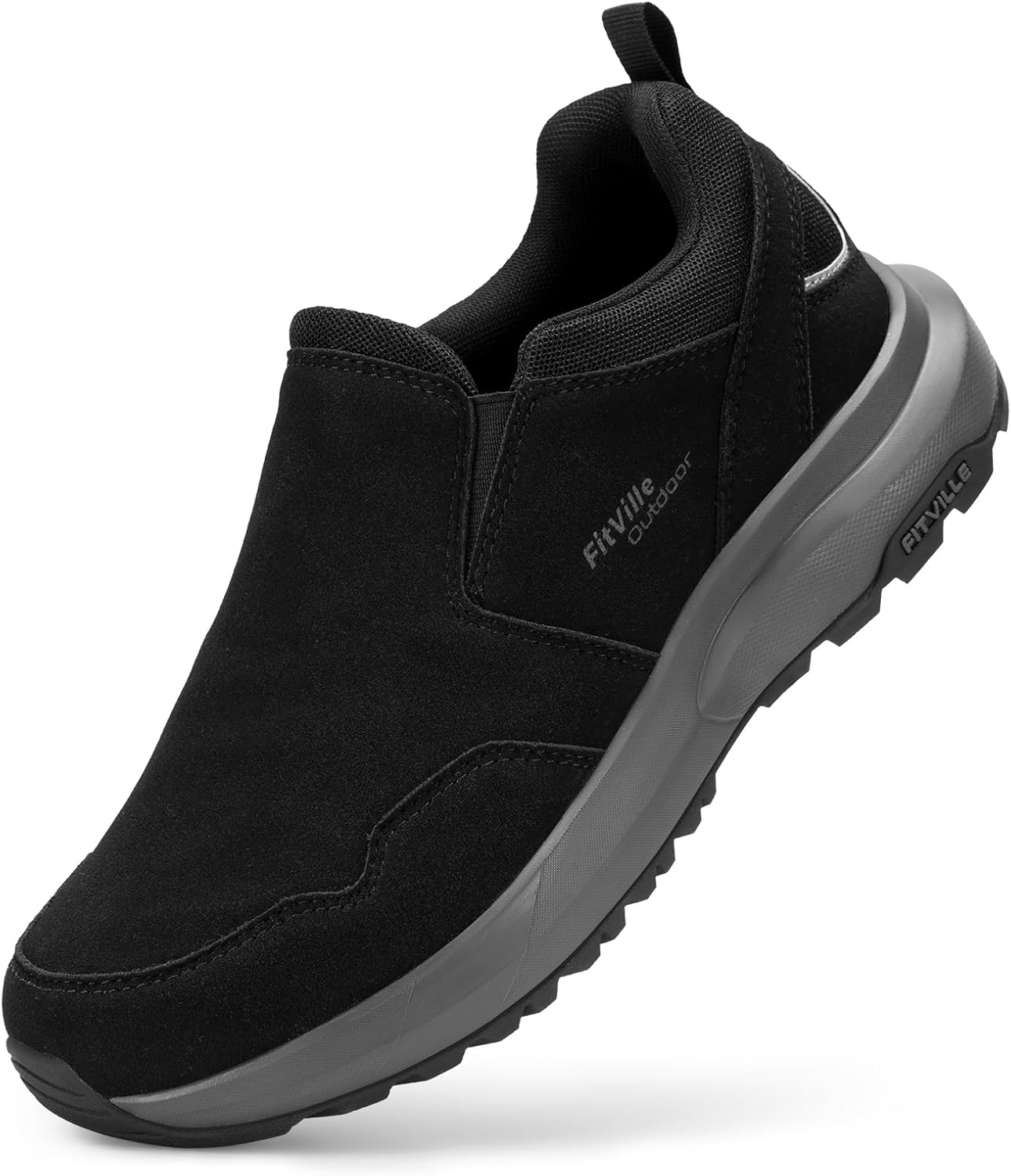 FitVille Wide Hiking Shoes - Ultimate Arch Support