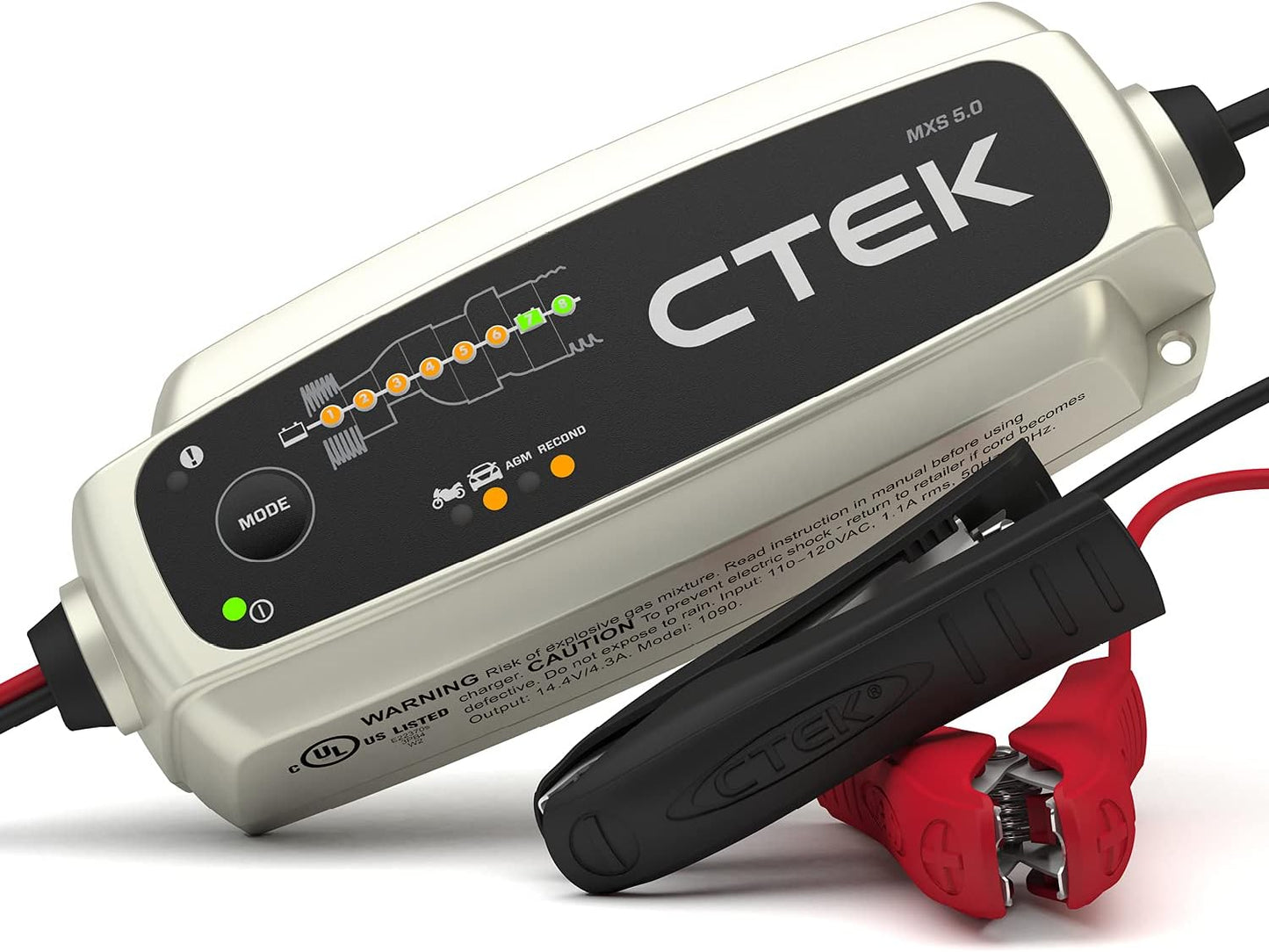 CTEK MXS 5.0: Reliable 12V Battery Charger