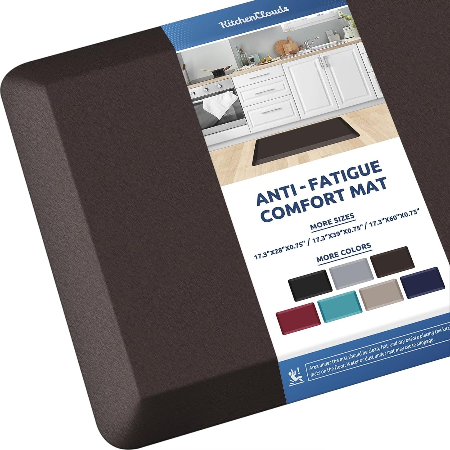 Cushioned Anti Fatigue Kitchen Mat for Comfort and Support
