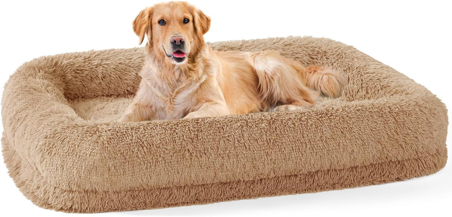 Extra Large Dog Bed with Washable Cover for Cozy Comfort