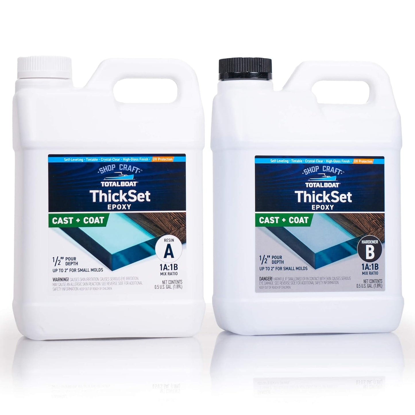 TotalBoat Thickset Deep Pour Epoxy Resin Kit for DIY Crafts