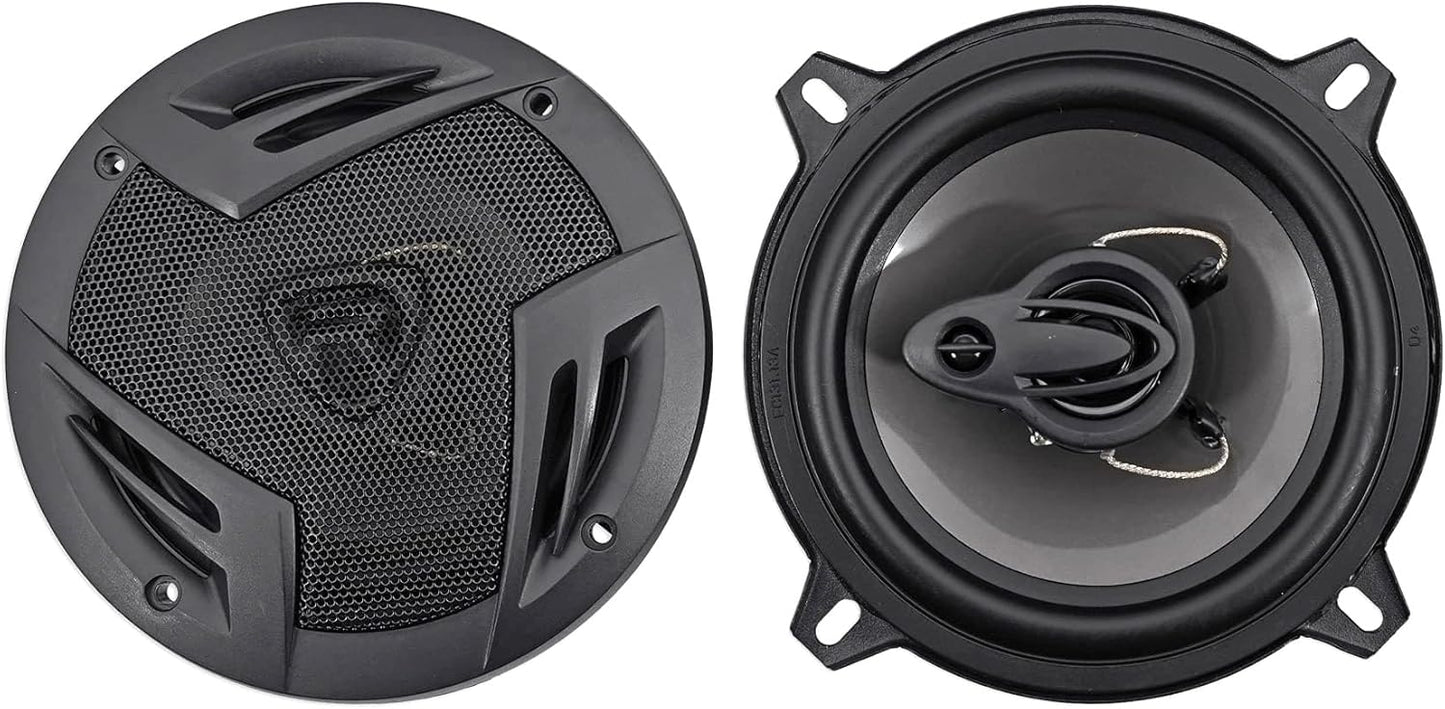 Rockville RV5.3A 3-Way Car Speakers - 600W Power!
