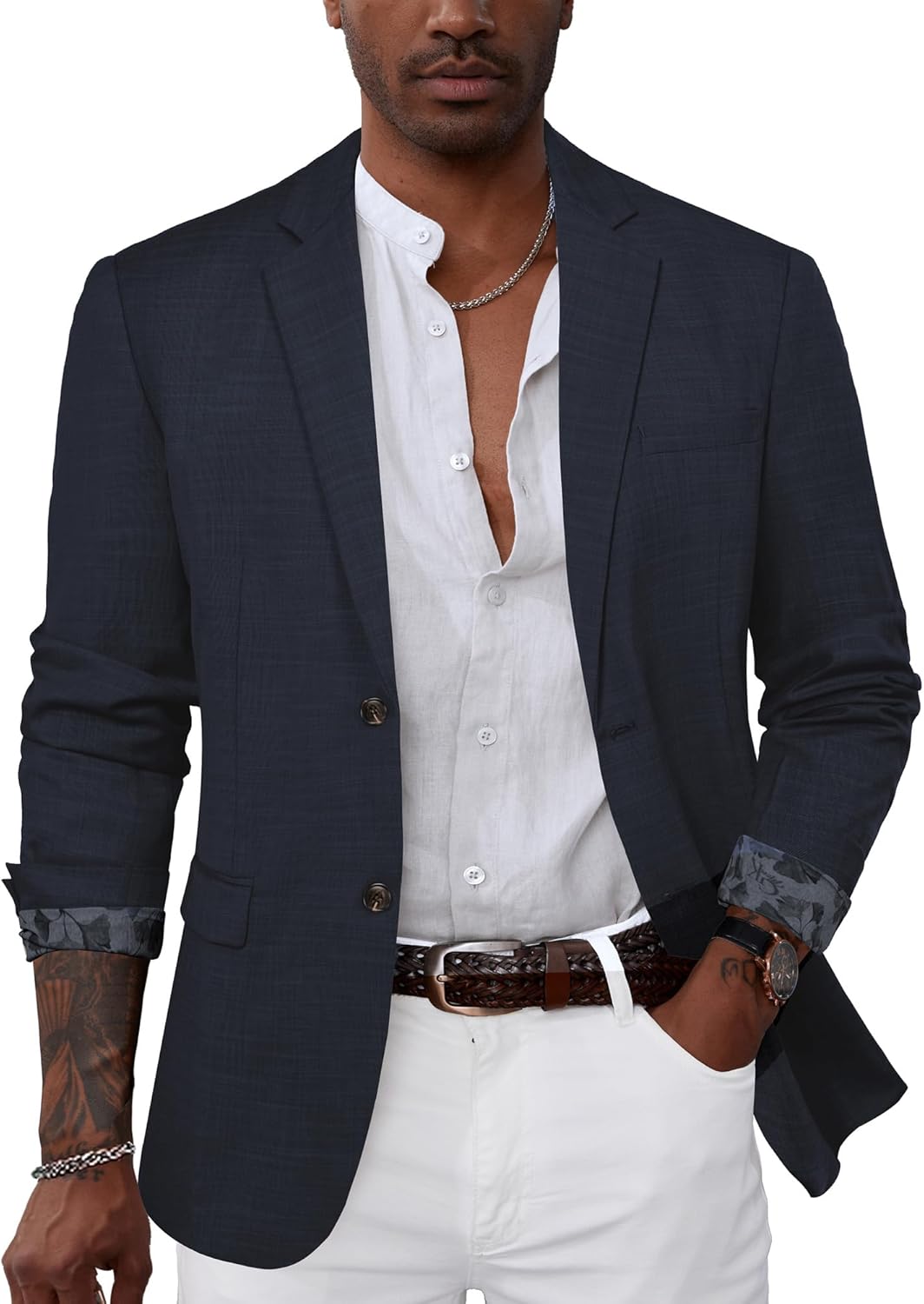 GRACE KARIN Mens Blazer Sport Coats for Casual and Formal Wear