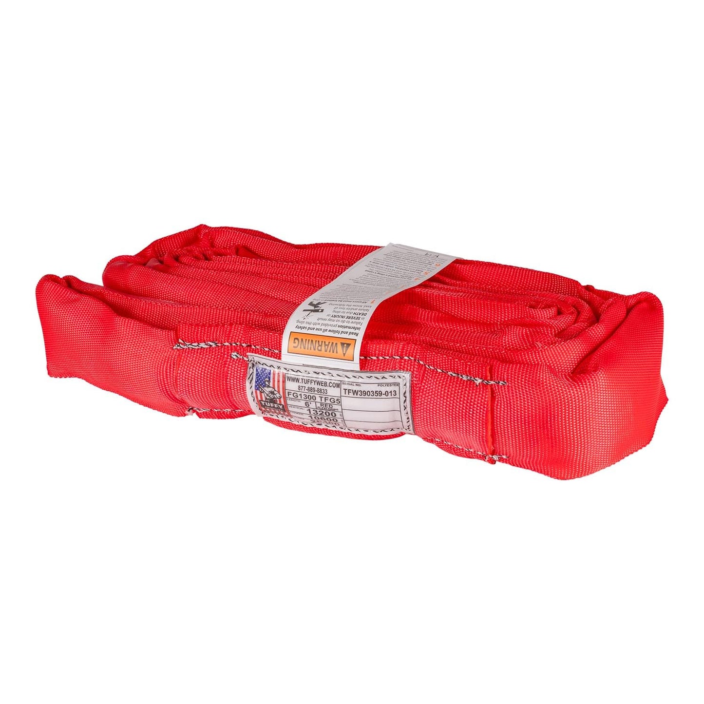 Tuffy Flexi-Grip 4 ft Endless Round Sling for Heavy Lifting