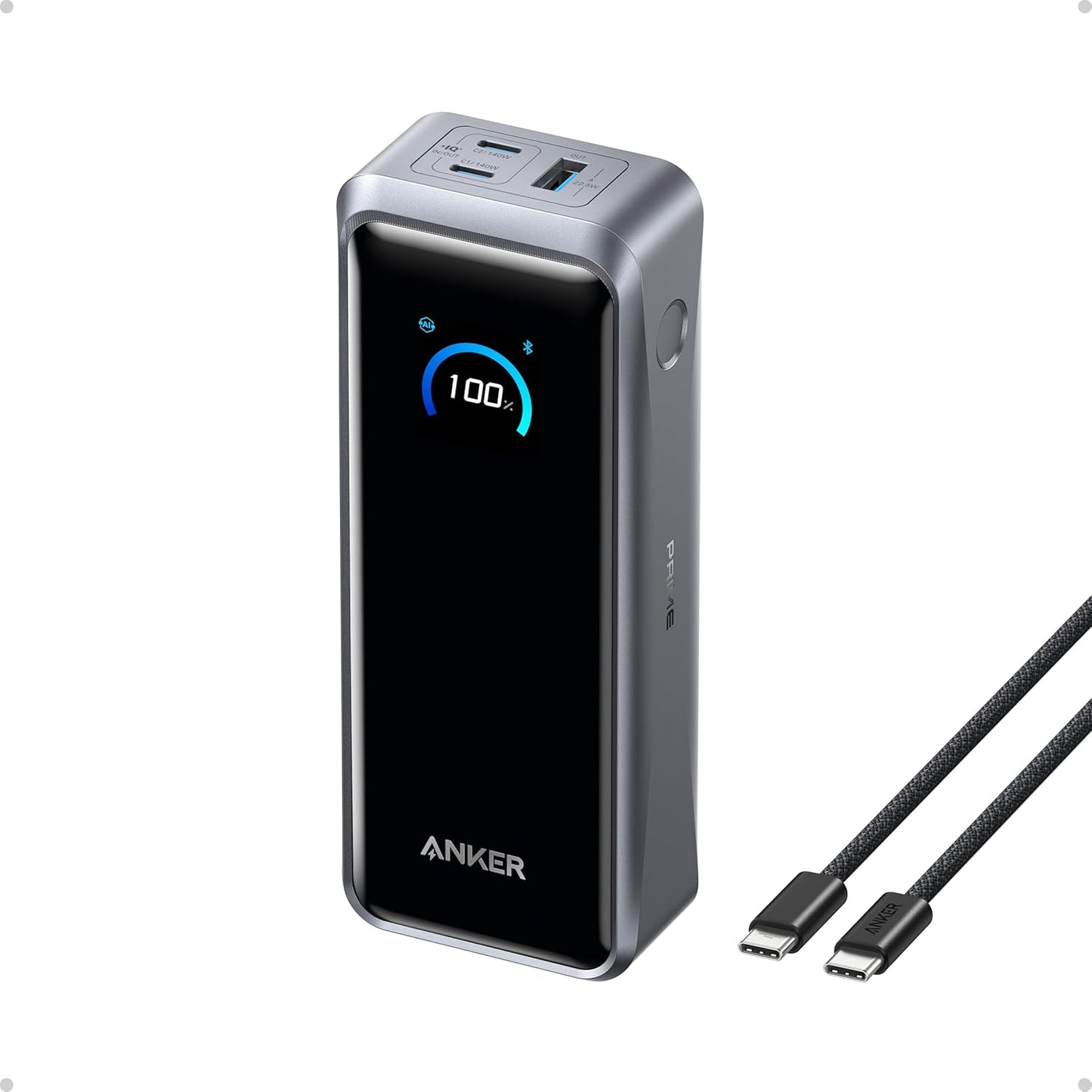 Anker Prime Power Bank 26,250mAh with 300W Output Power