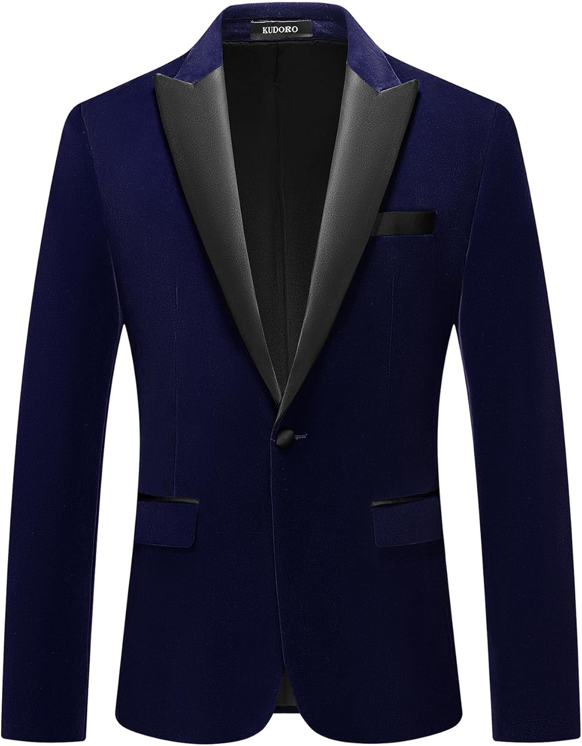 Mens Velvet Blazer Slim Fit Tuxedo Jacket for Weddings and Events