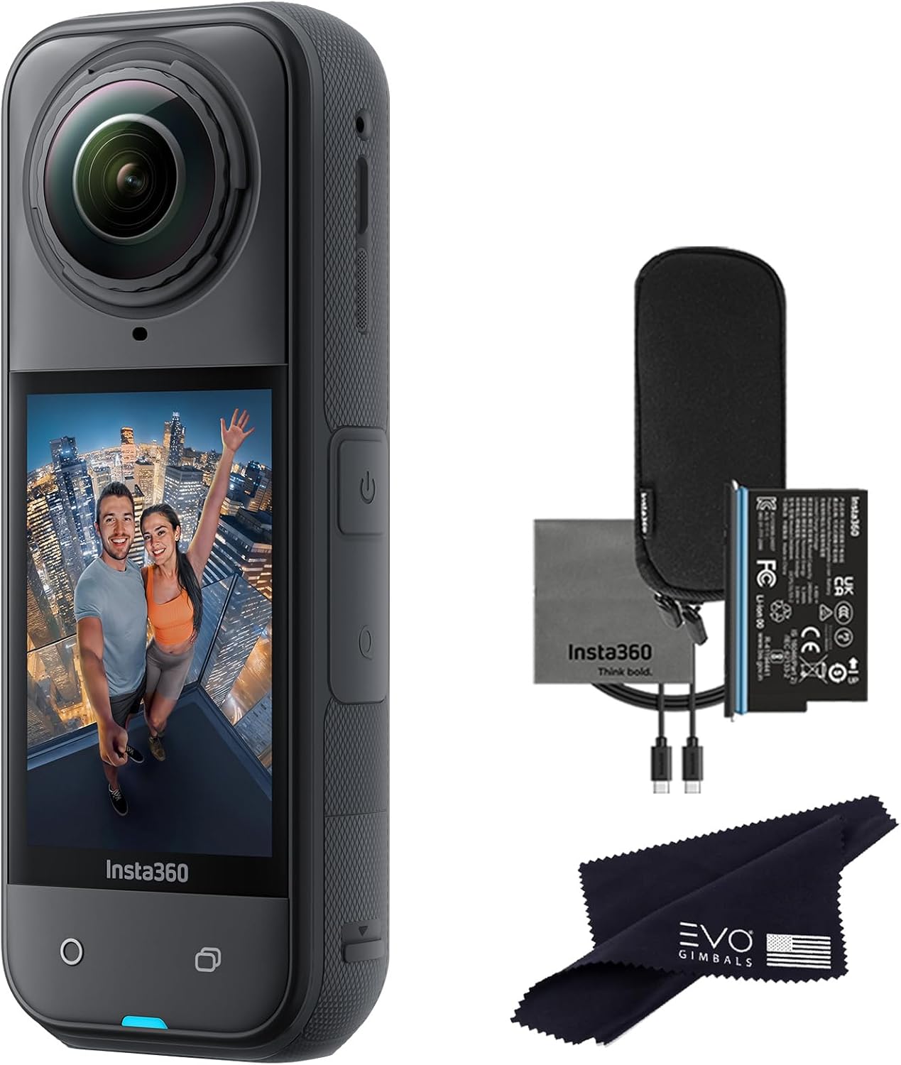Insta360 X5 Waterproof 360 Action Camera with 8K HDR Video