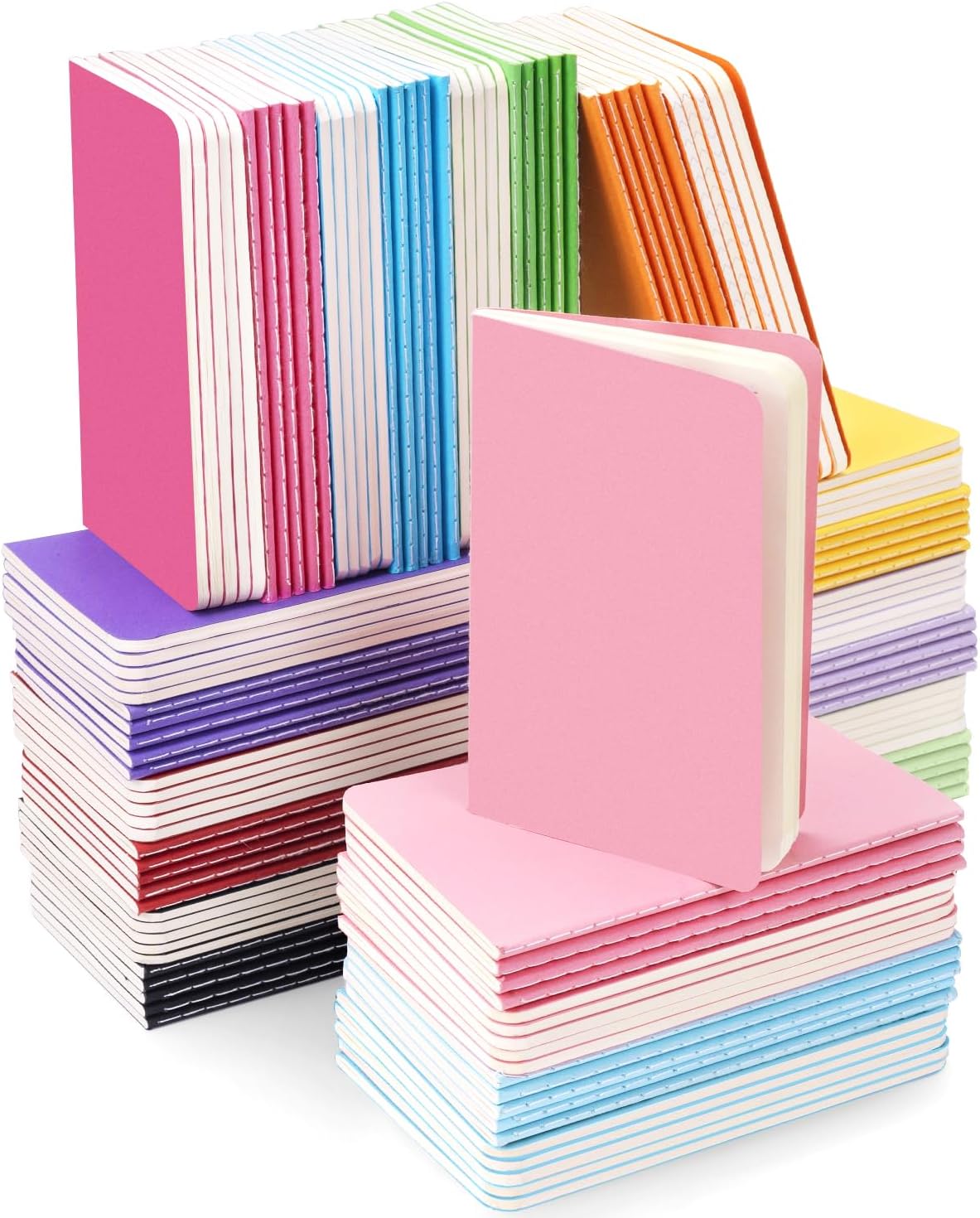 Gwybkq Small Lined Notebooks Bulk Set for Kids and Students
